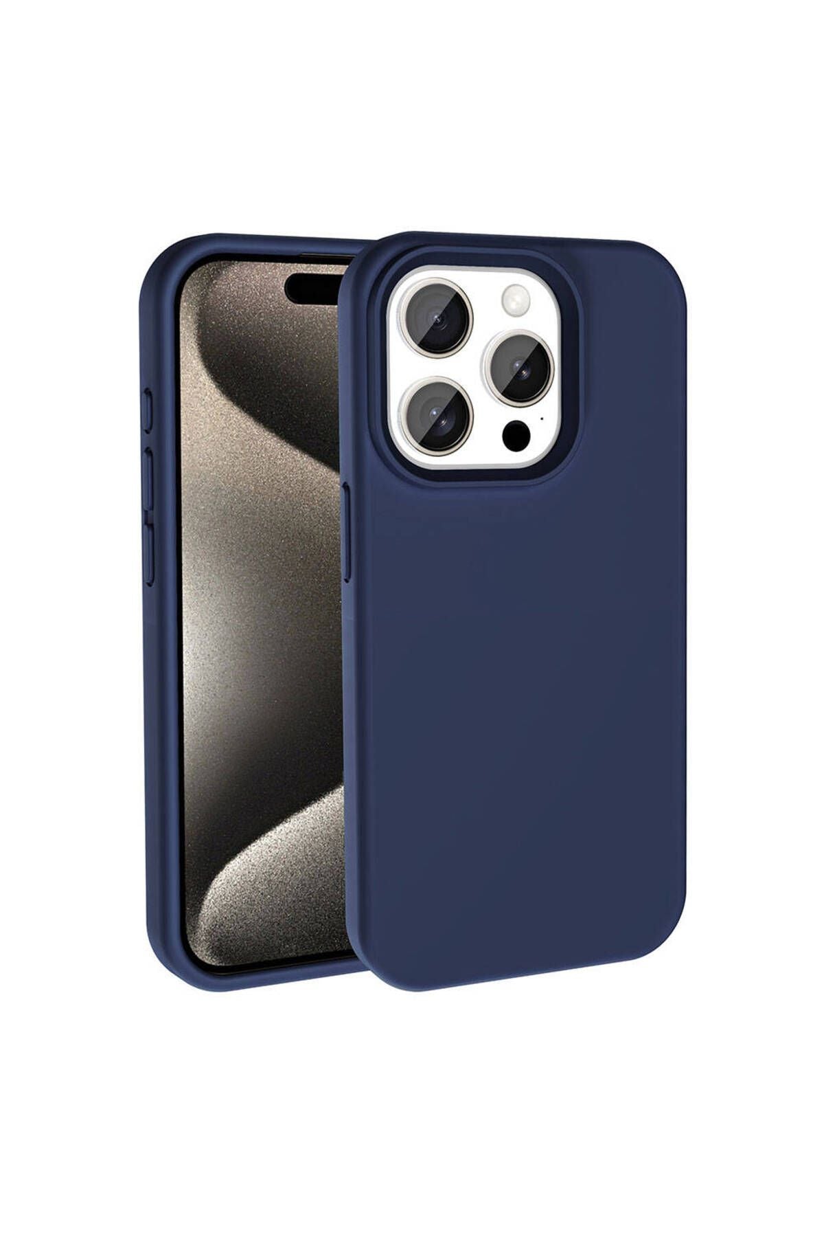 iPhone 15 Pro Max Kılıf Magsafe Şarj Özellikli Sıvı Teknolojili Silinebilir Sert Zore Kivi Kapak-Lac