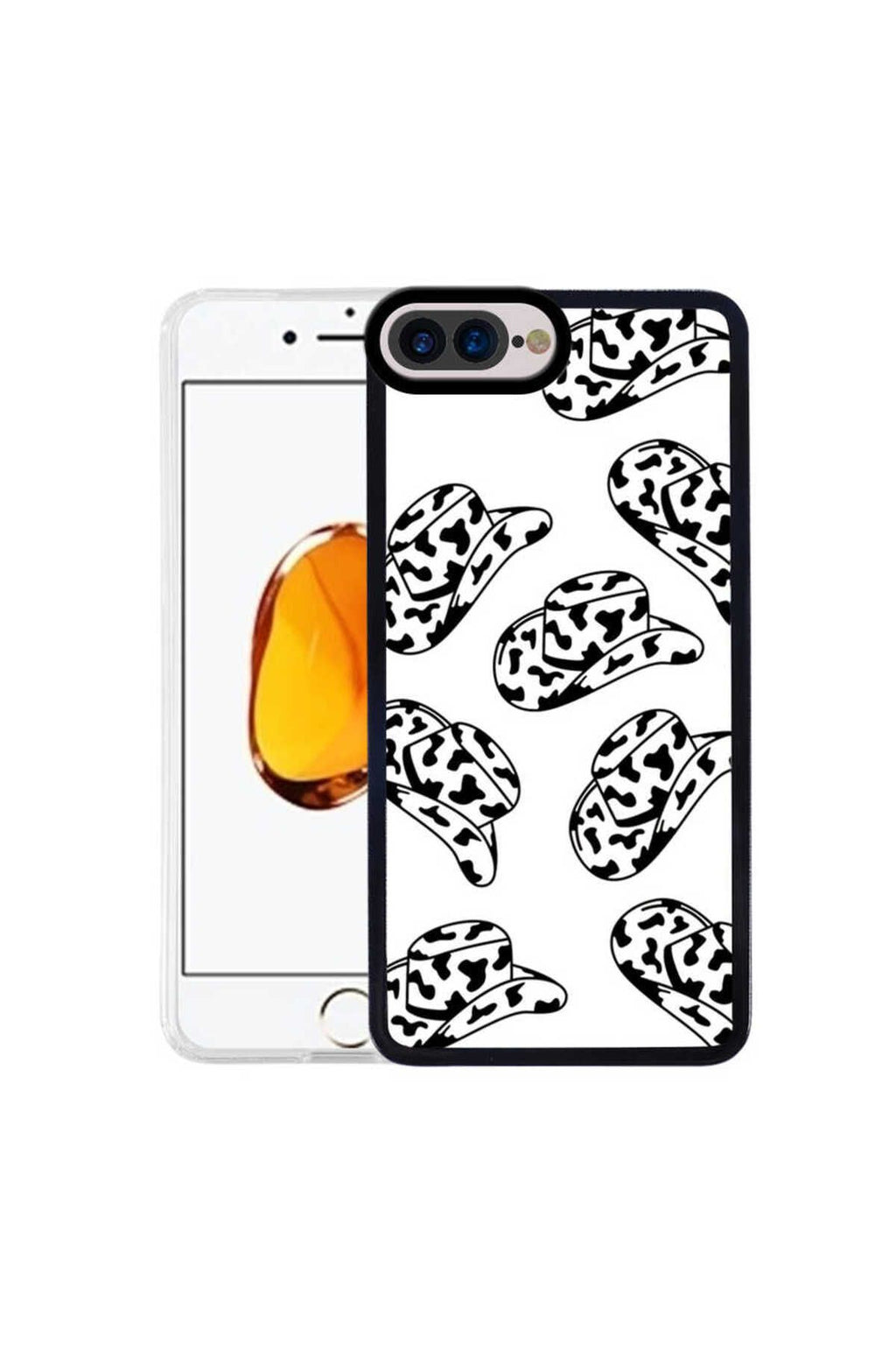 iPhone 8 Plus Kılıf Zore M-Fit Desenli Kapak - Hat No5