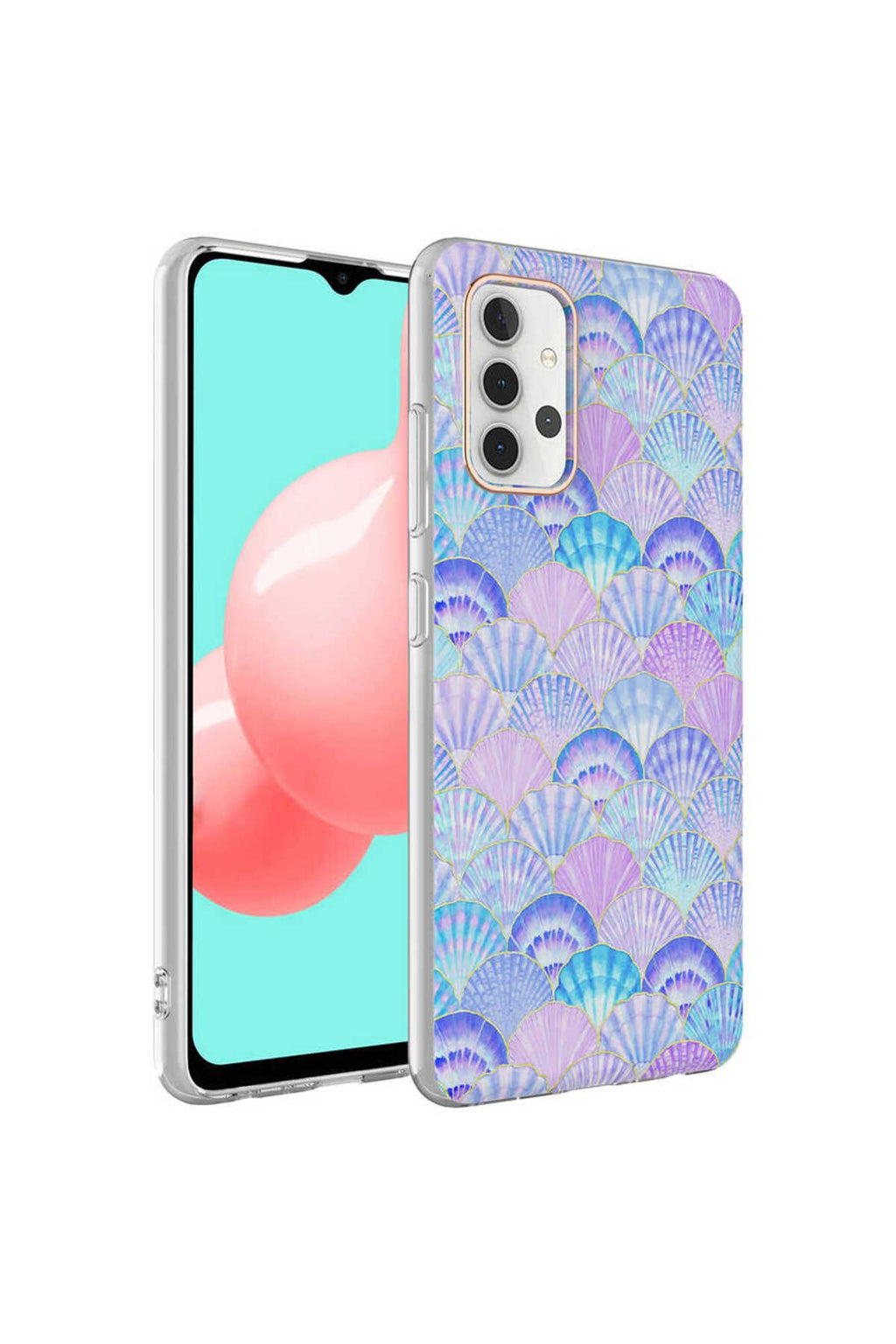 Galaxy A32 4G Kılıf TKNR Bella Kapak - Lila