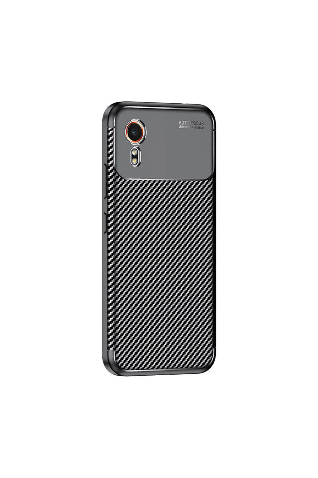 Galaxy Xcover7 Kılıf Zore Negro Silikon Kapak - Siyah