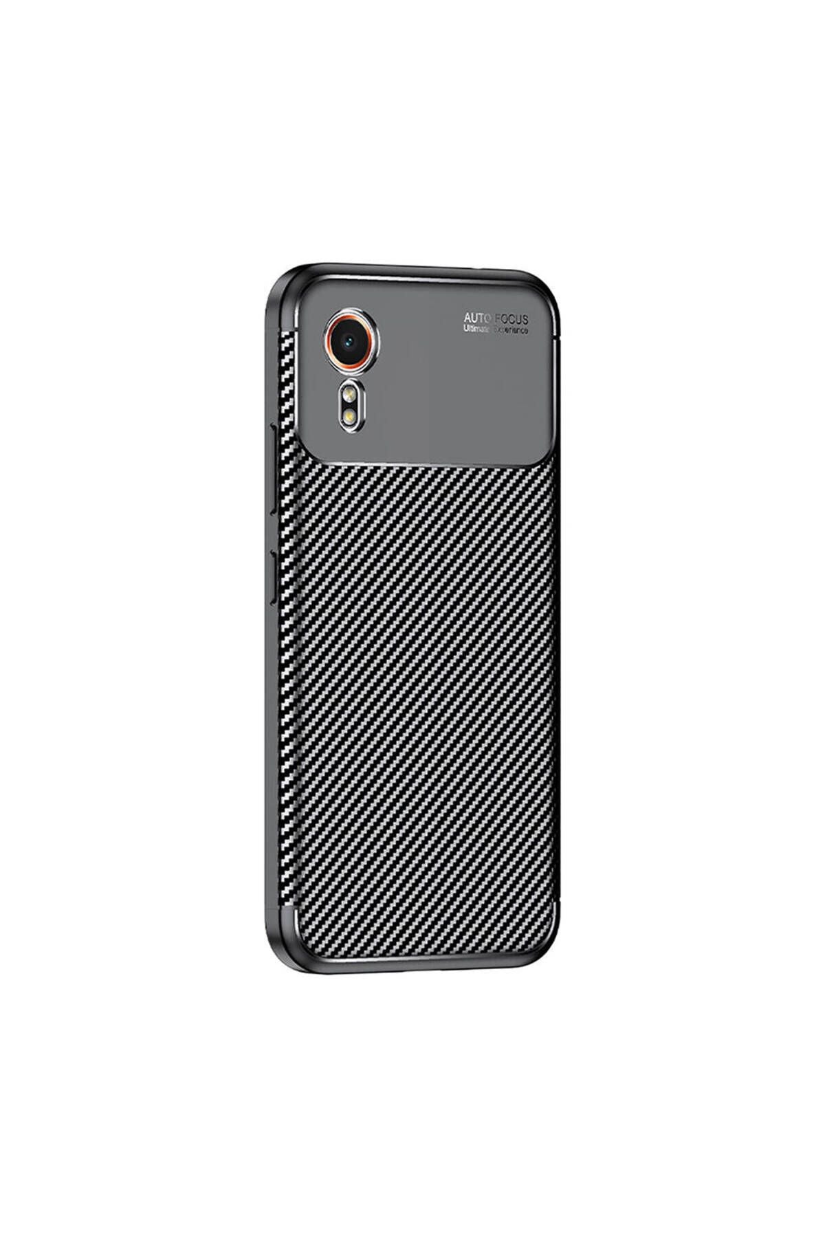 Galaxy Xcover7 Kılıf Zore Negro Silikon Kapak - Siyah