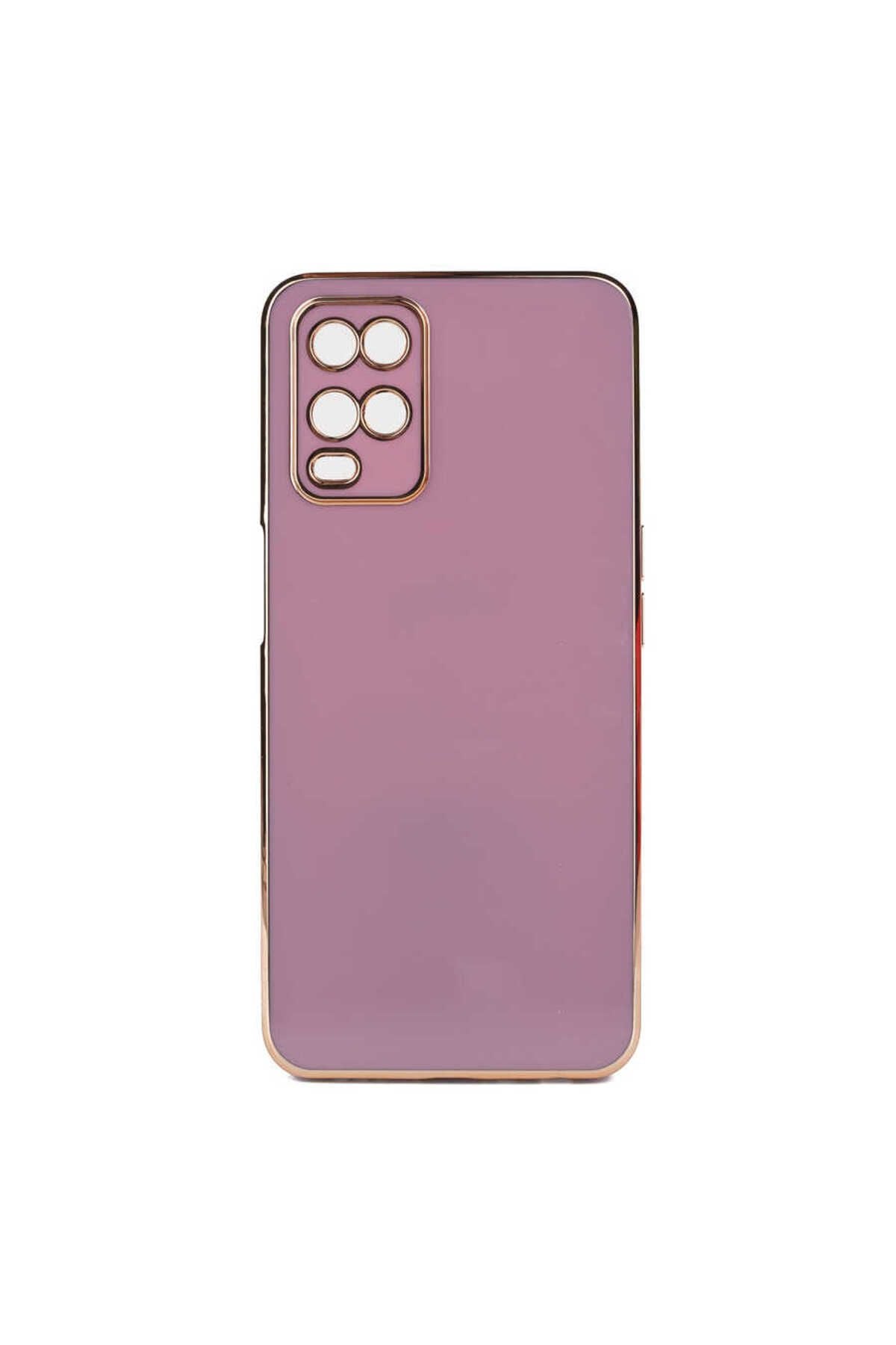 A54 4G Kılıf Zore Bark Kapak - Mavi Açık