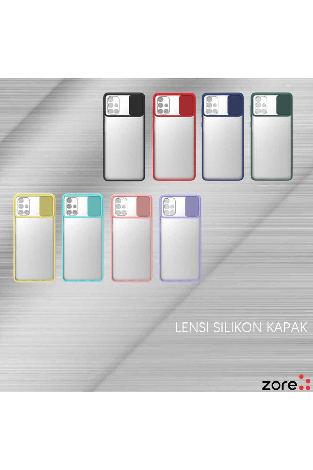 Galaxy A51 Kılıf Zore Lensi Kapak