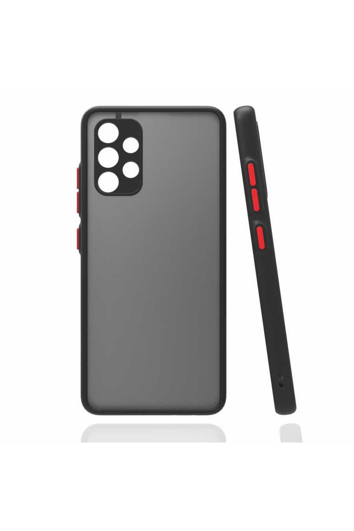 Galaxy A32 4G Kılıf Zore Hux Kapak - Siyah