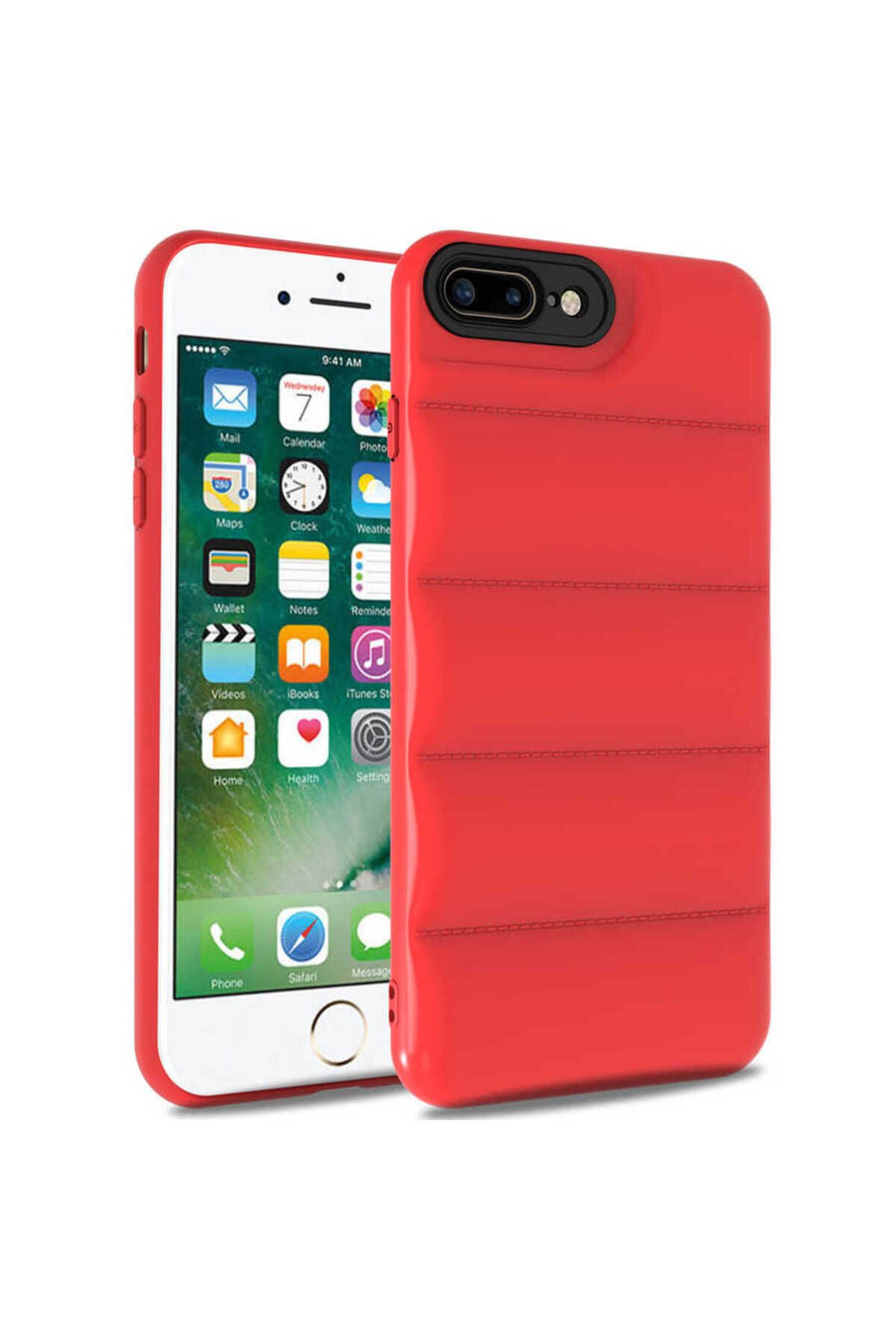 iPhone 8 Plus Kılıf Zore Kasis Kapak - Beyaz