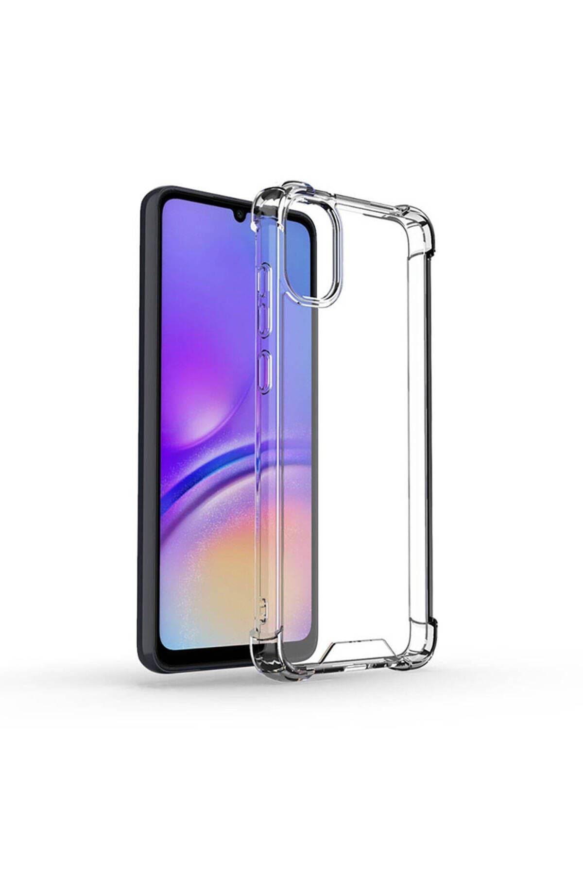 Galaxy A05 Uyumlu NTW Kılıf Zore Nitro Anti Shock Silikon-Renksiz