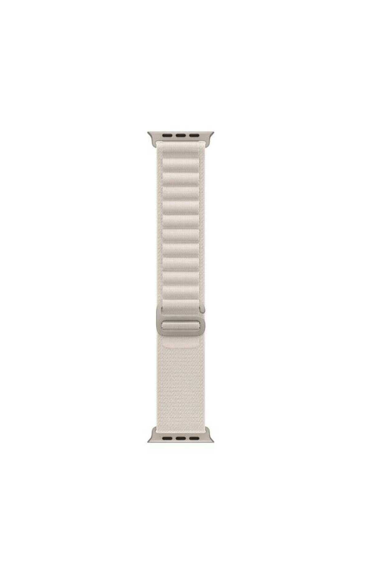 Watch Ultra 49mm Uyumlu KRD-74 Hasır Zore Kordon-Mor