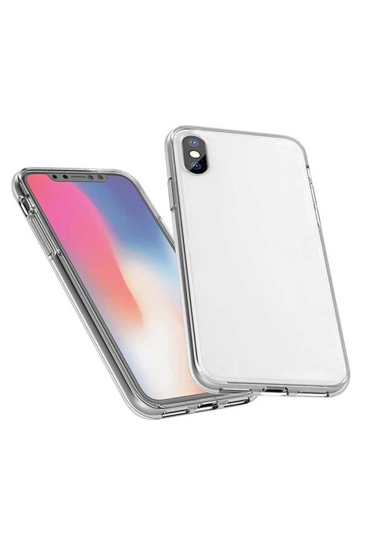 iPhone XS Max 6.5 Kılıf Zore Enjoy Kapak - Renksiz