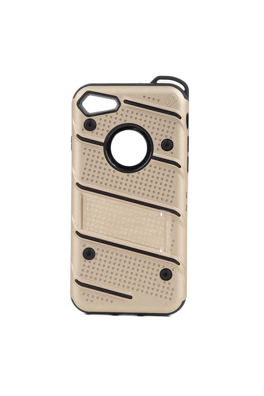 iPhone 8 Kılıf Zore İron Kapak - Gold