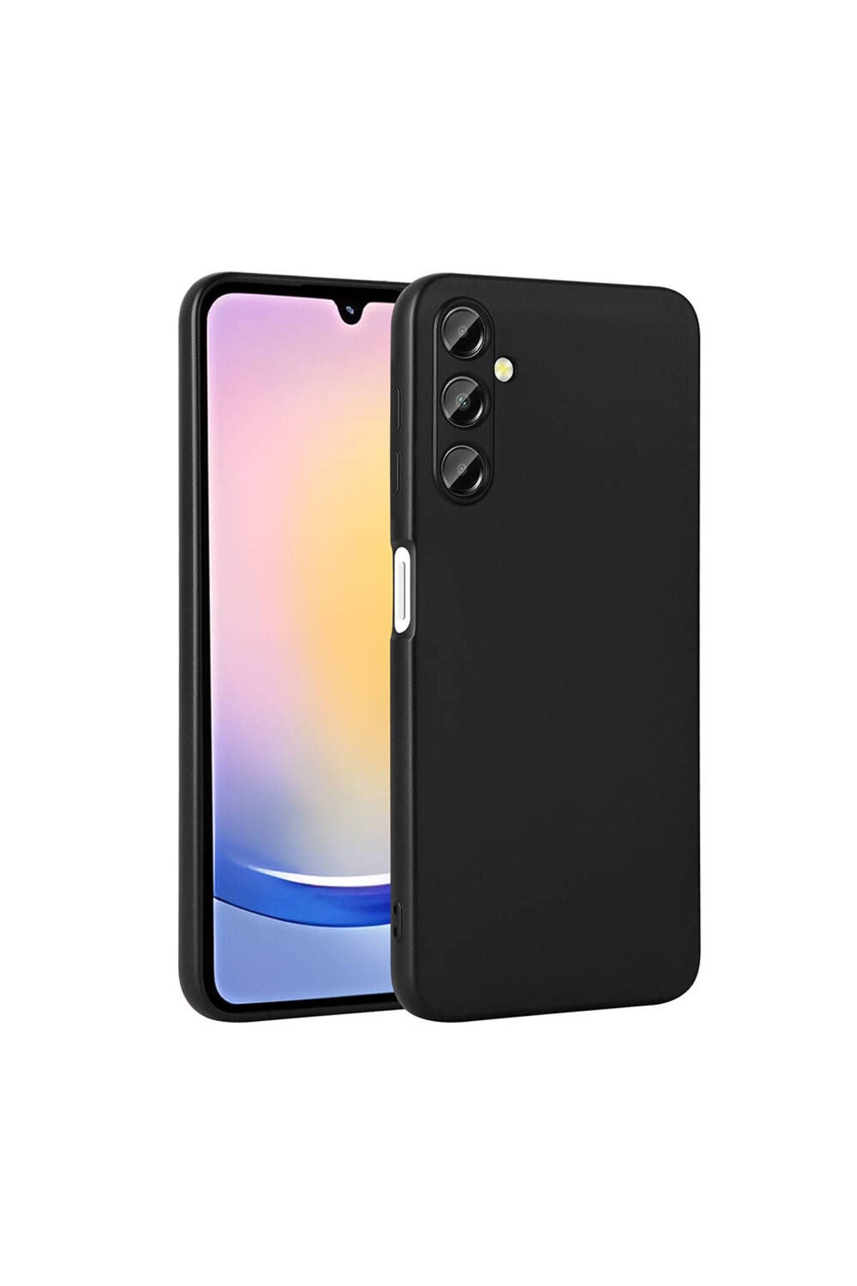 Galaxy A25 Kılıf Zore Premier Silikon Kapak - Rose Gold