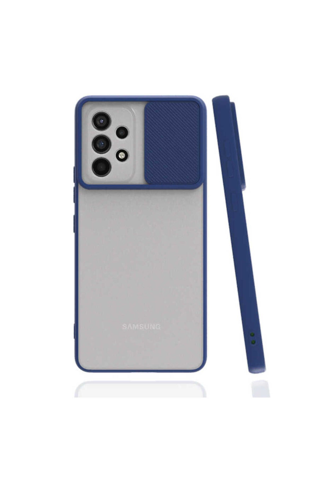 Galaxy A23 Kılıf RNTC Lensi Kapak - Lacivert