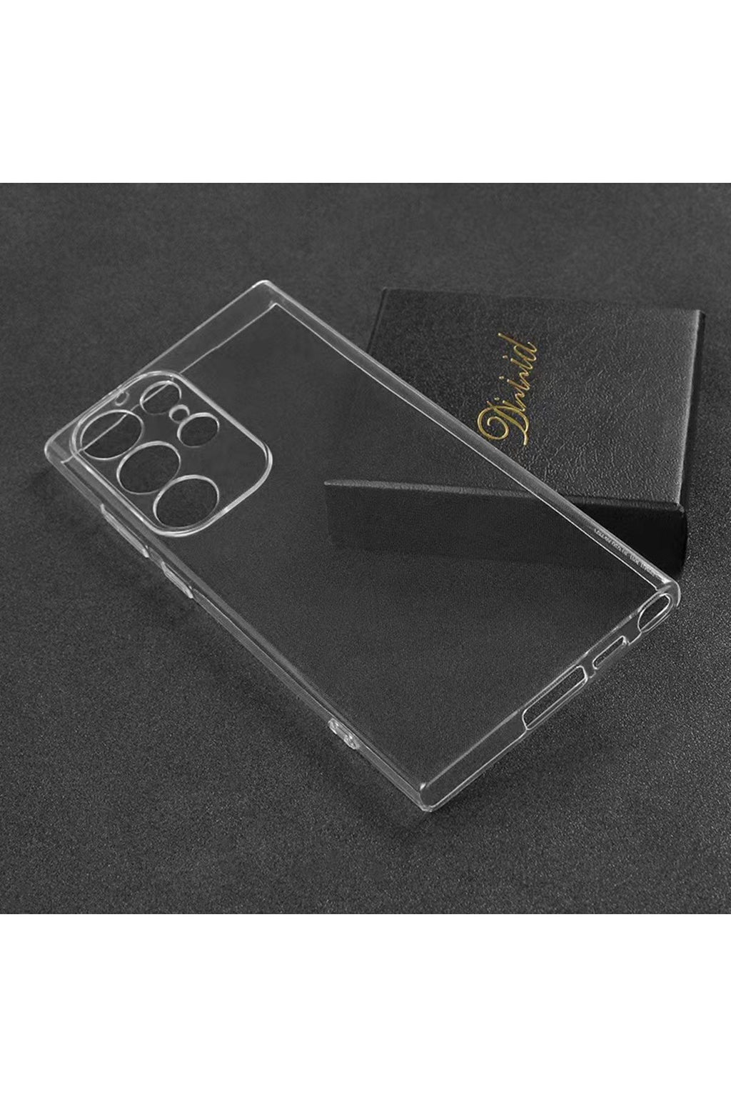 Galaxy S23 Ultra Uyumlu BTH Süper Silikon Kılıf-Renksiz