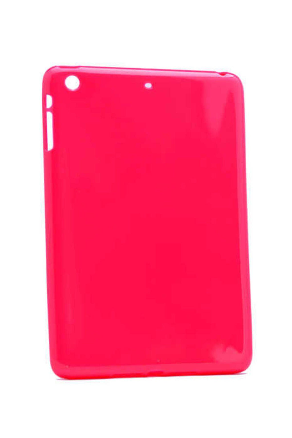 iPad Mini 2. Nesil Uyumlu Uyumlu Zore Tablet Süper Silikon Kapak-Pembe