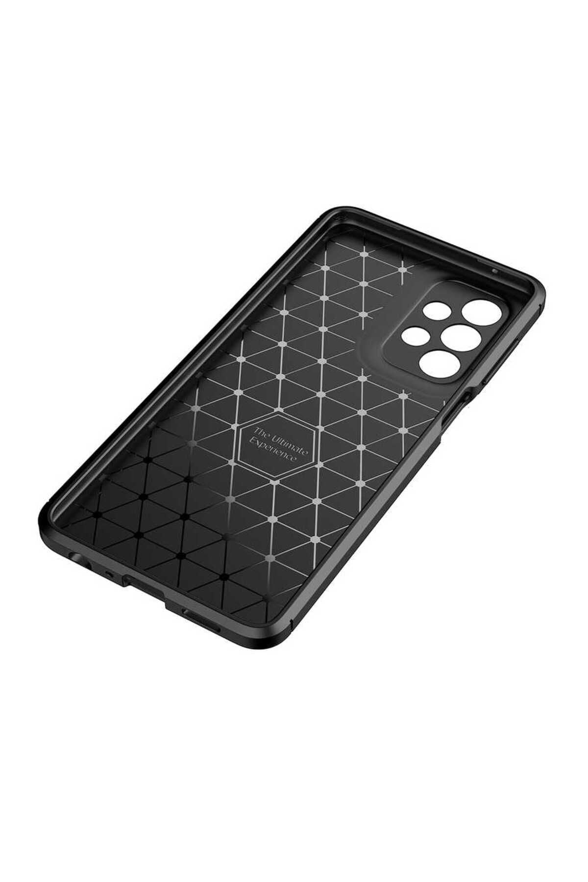 Galaxy A23 Kılıf Zore Negro Silikon Kapak - Siyah