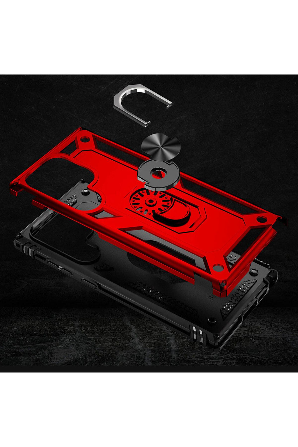 Galaxy S23 Ultra Uyumlu Zore Vega Kılıf-Siyah