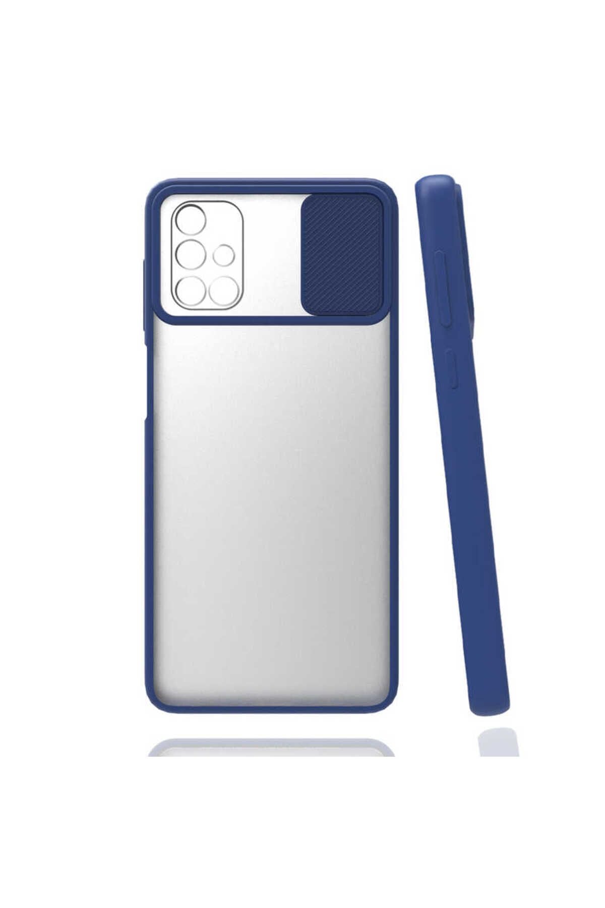 Galaxy A71 Kılıf WNX Lensi Kapak - Pembe Açık