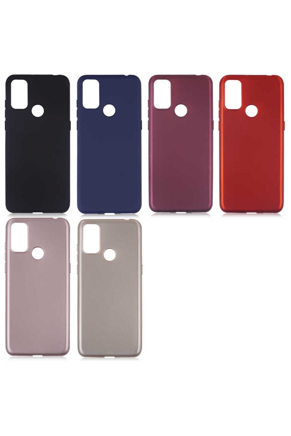 Alcatel 1S 2021 Kılıf RNTC Premier Silikon Kapak - Gold