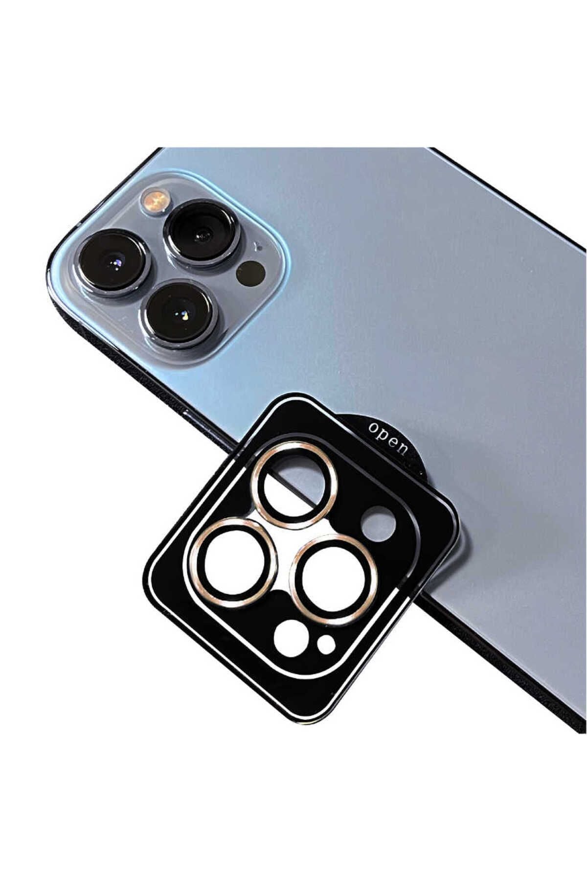 iPhone 16 Pro Uyumlu Zore CL-18 Kamera Lens Koruyucu-Colorful