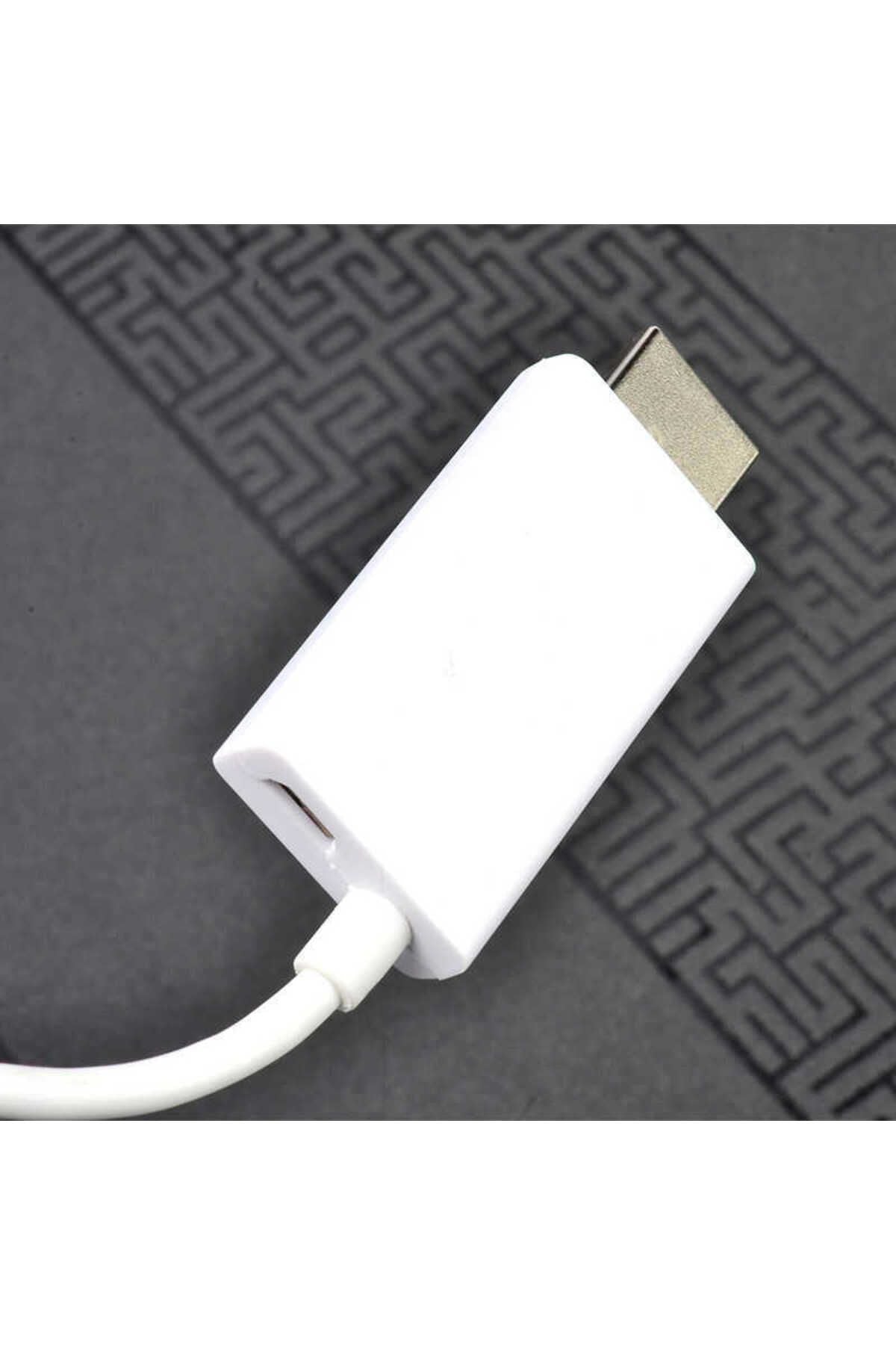 Beyaz Galaxy Note 3 MHL HDMI Kablo-Zore
