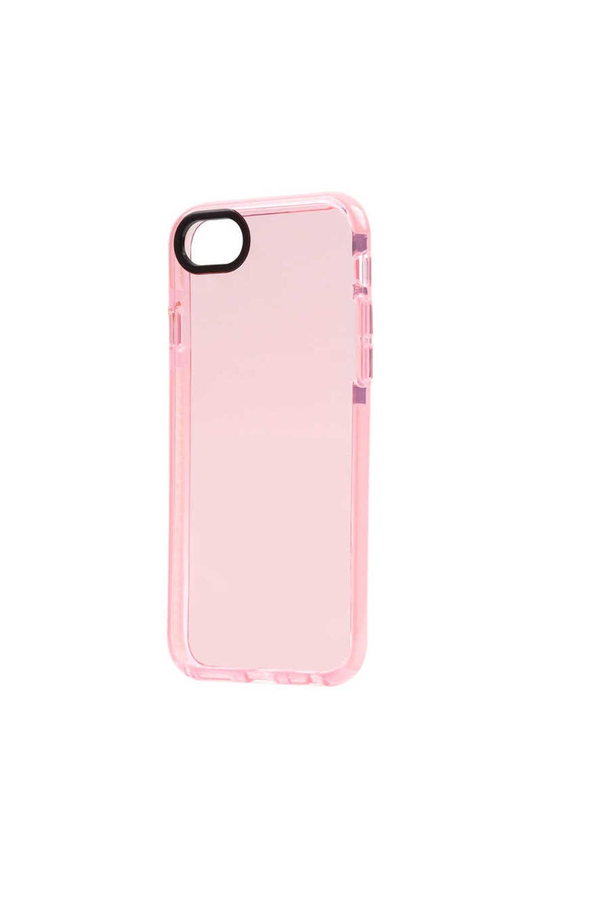 iPhone SE 2022 Uyumlu Zore Punto Kılıf-Pembe
