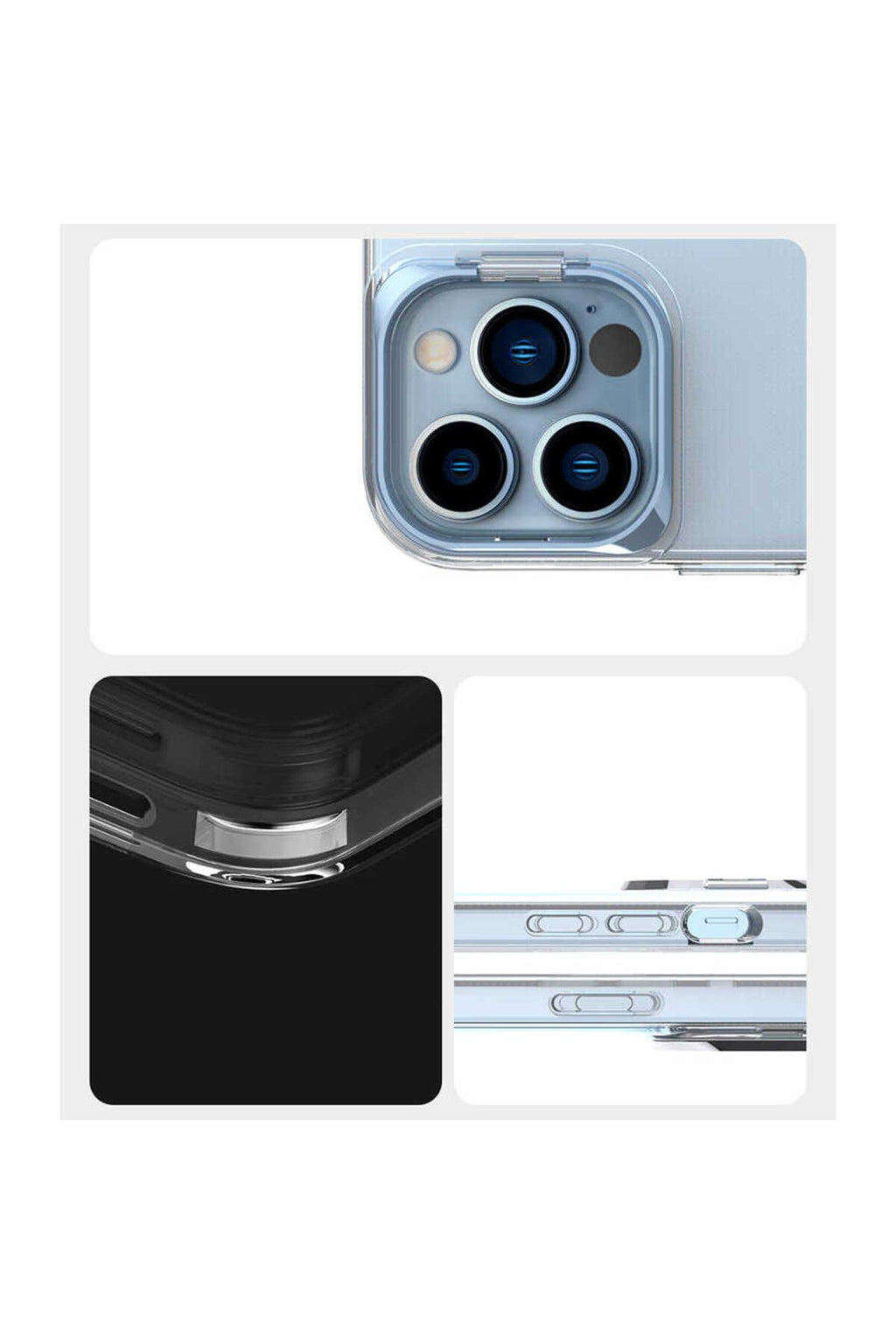 iPhone 14 Pro Uyumlu Zore Skuba Kılıf-Mavi