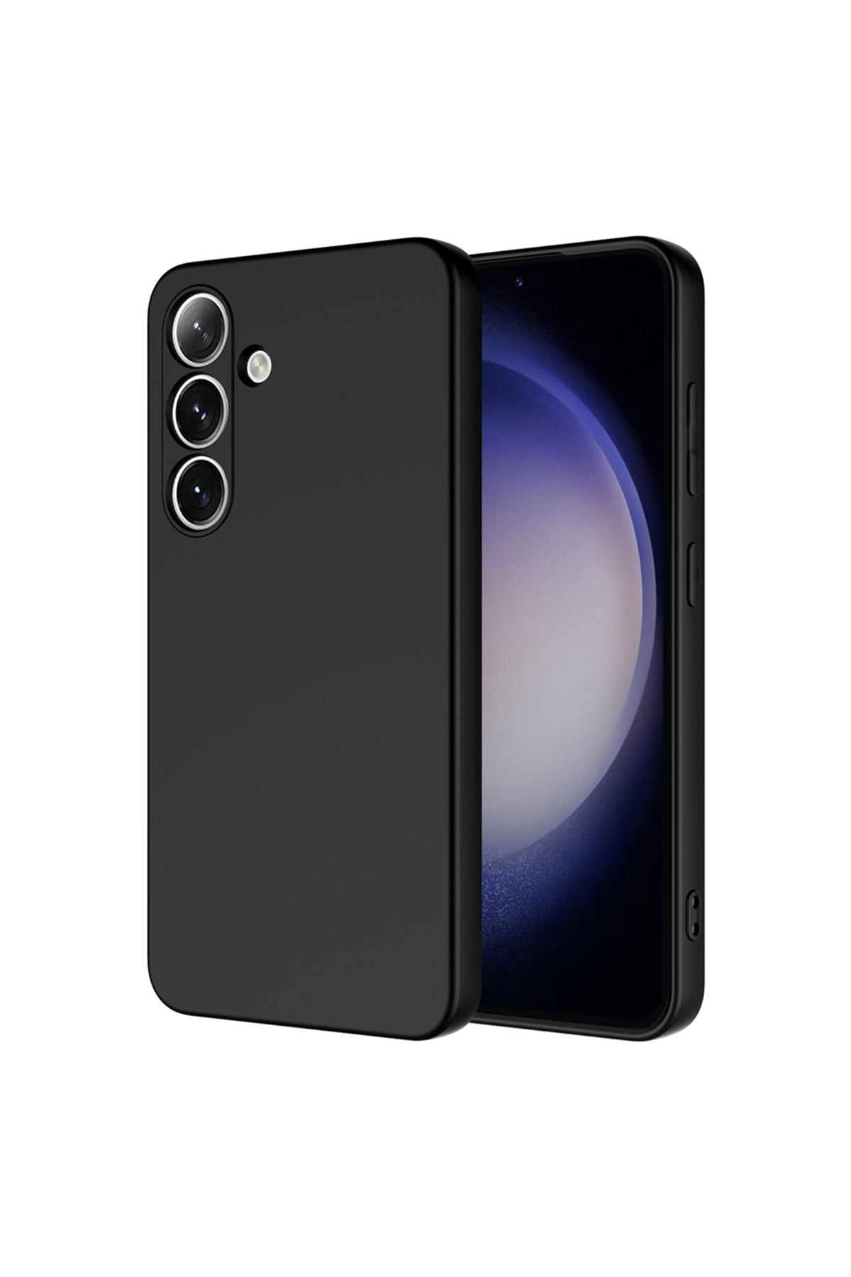Galaxy S25 Uyumlu Kılıf Zore Mara Lansman Kapak-Siyah