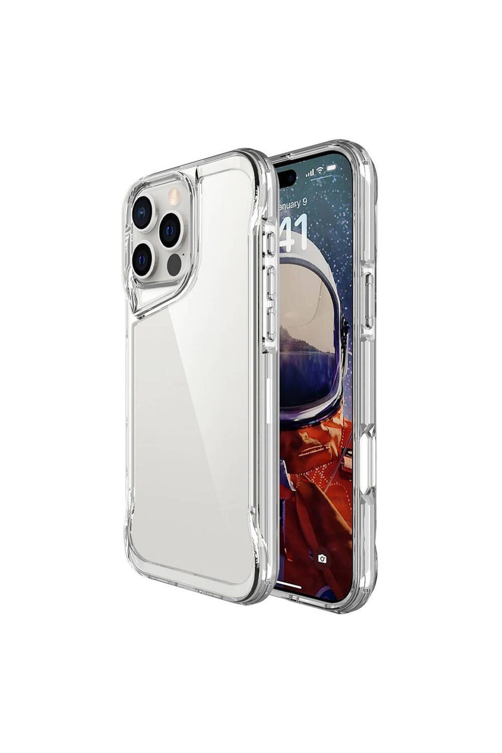 iPhone 16 Pro Kılıf Zore T-Max Kapak - Şeffaf