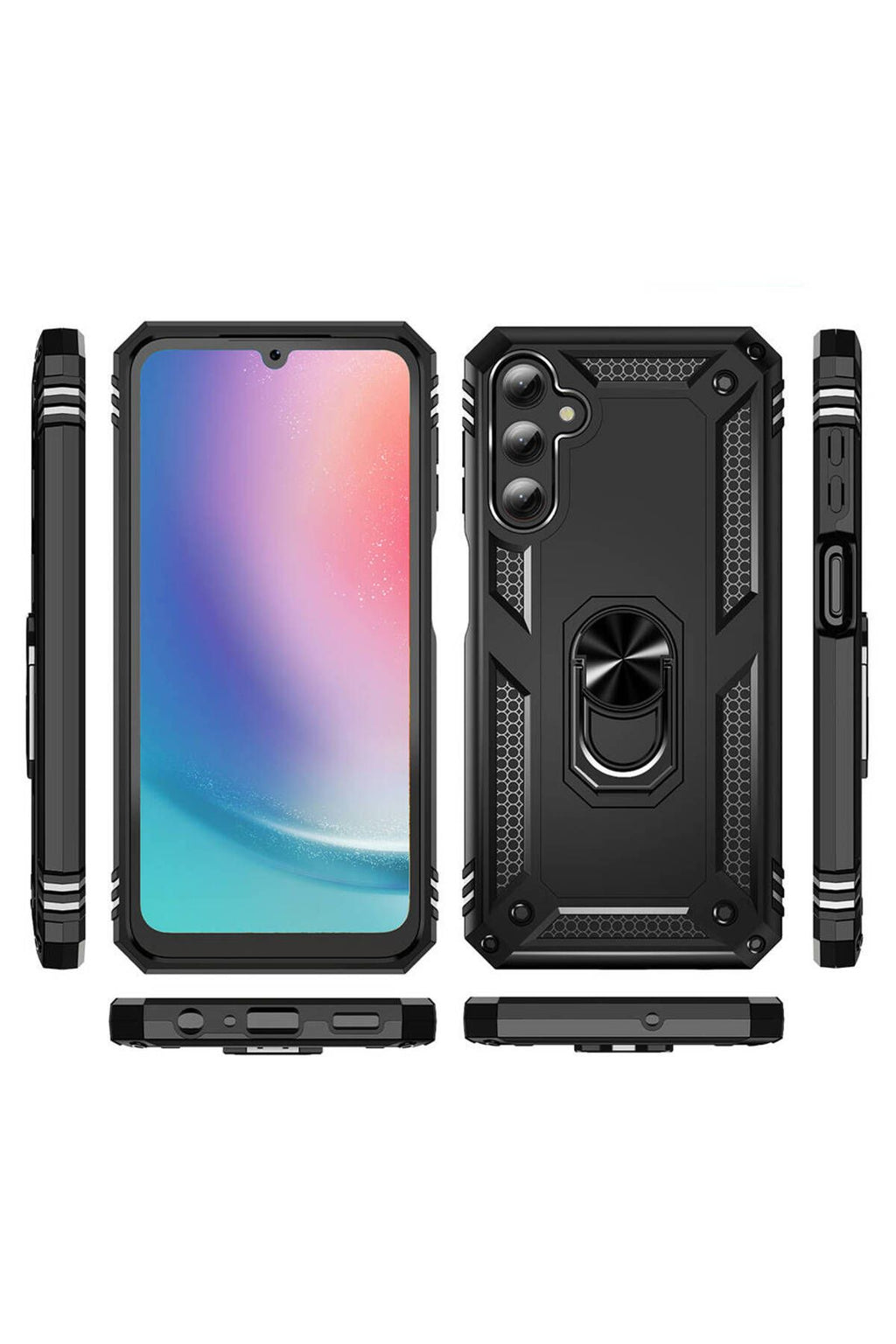 Galaxy A25 Kılıf Zore Vega Kapak-Kırmızı