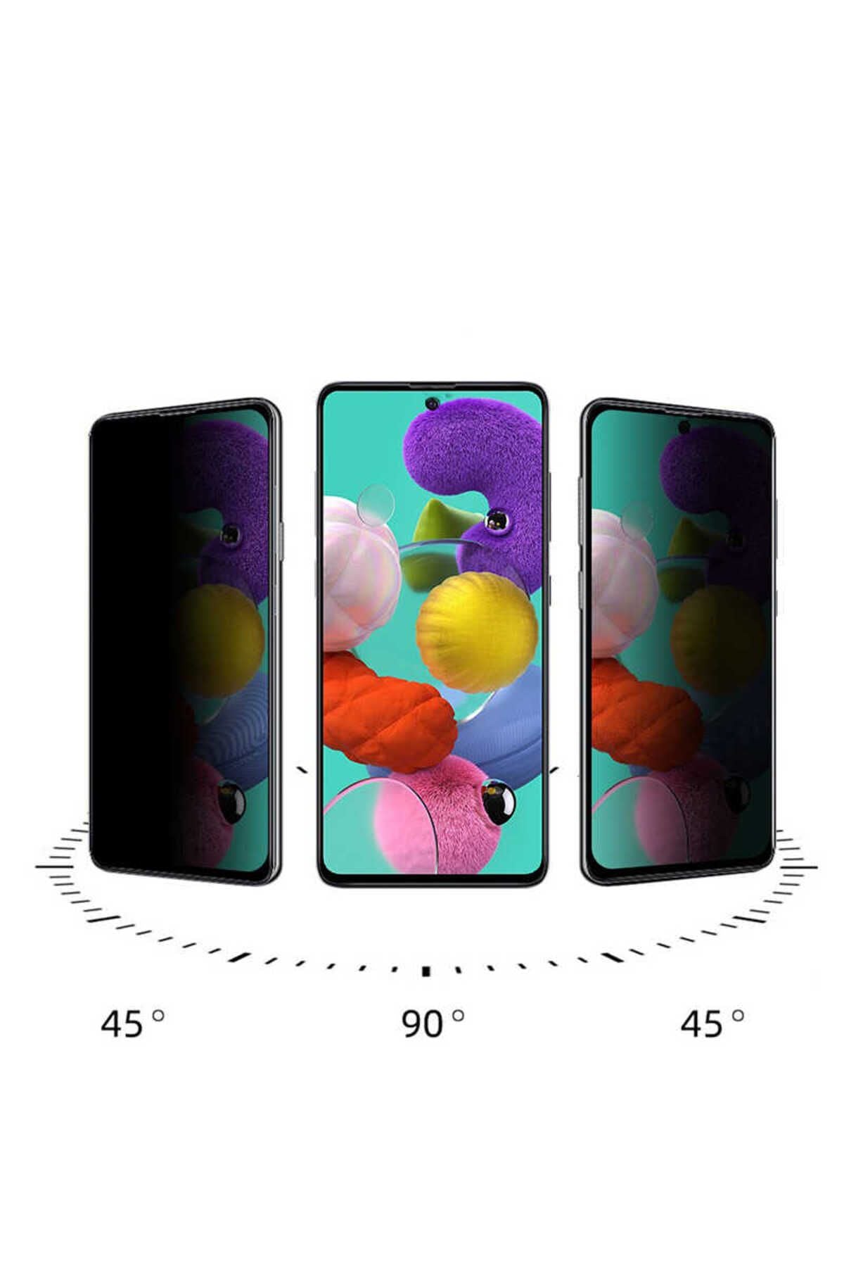 Galaxy S22 Ultra Hayalet Zore Ekran Koruyucu Uyumlu Davin Privacy Seramik Zore Ekran Filmi