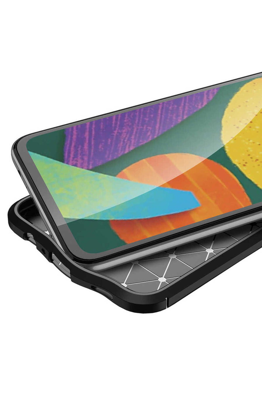 Galaxy A03S Kılıf WNX Niss Silikon Kapak - Kırmızı