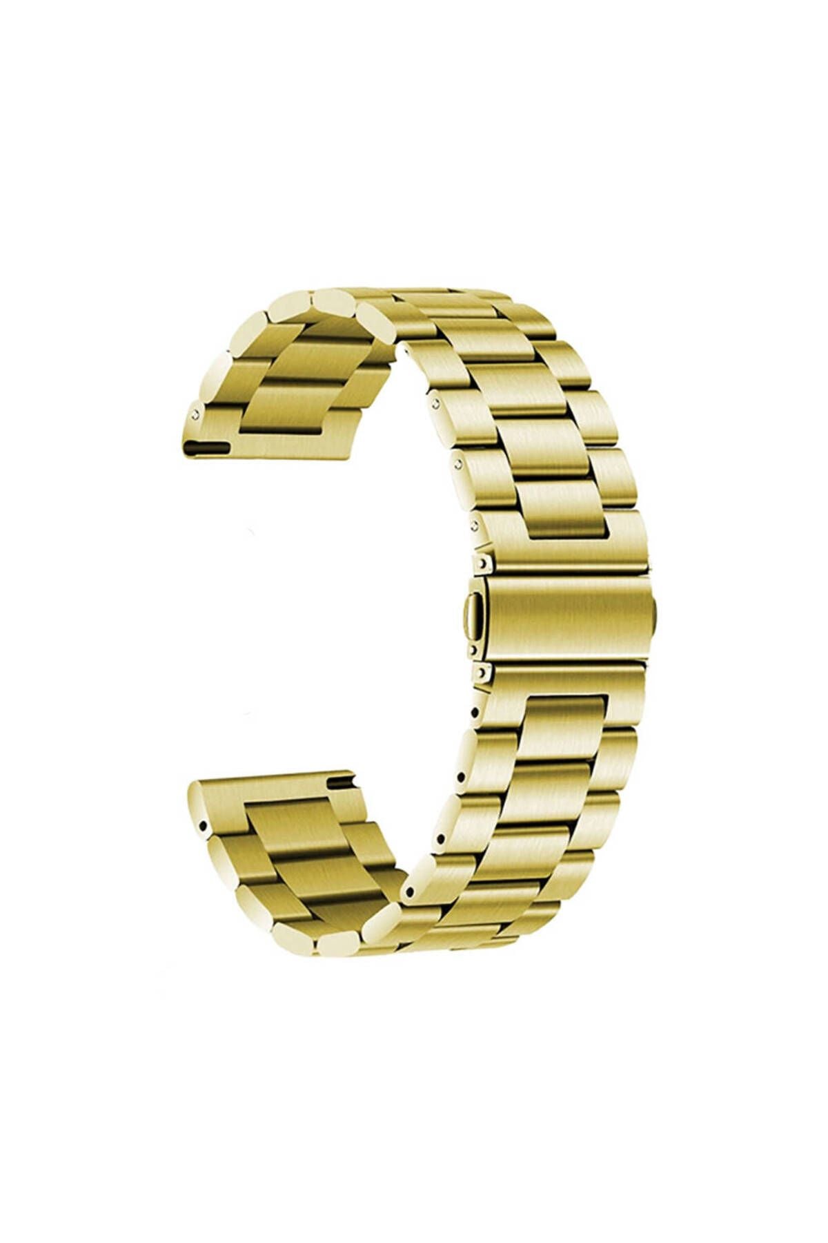 Galaxy Watch Active 2 44mm CLO Band-04 20mm Metal Kordon-Gold