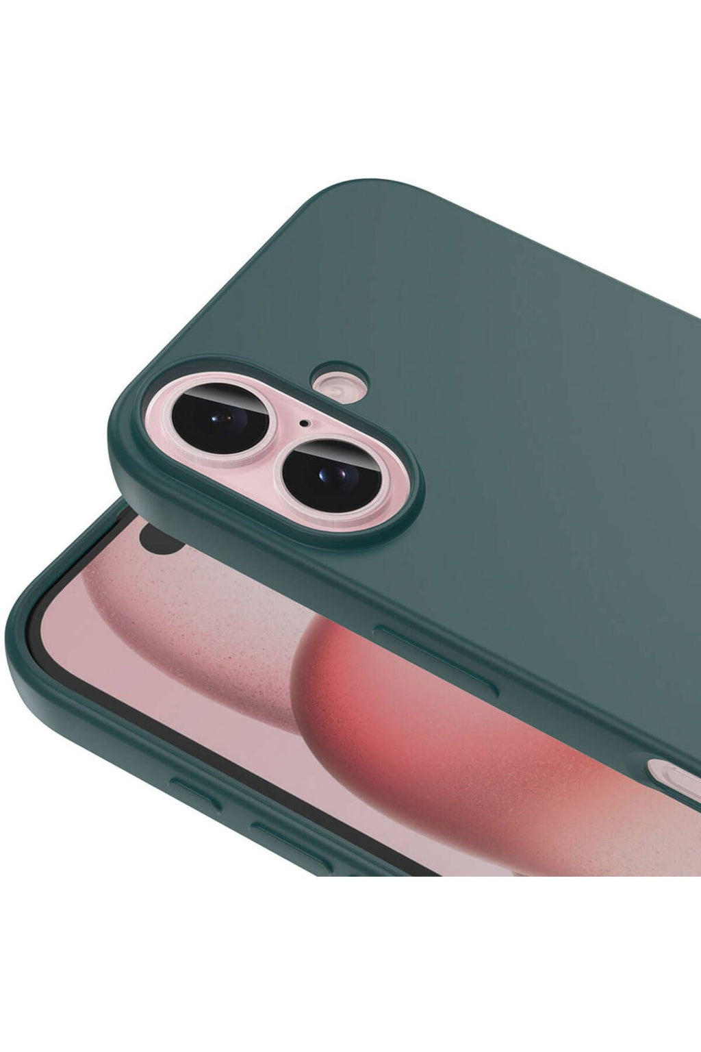 iPhone 16 Plus Kılıf Zore LSR Lansman Kapak - Rose Brown