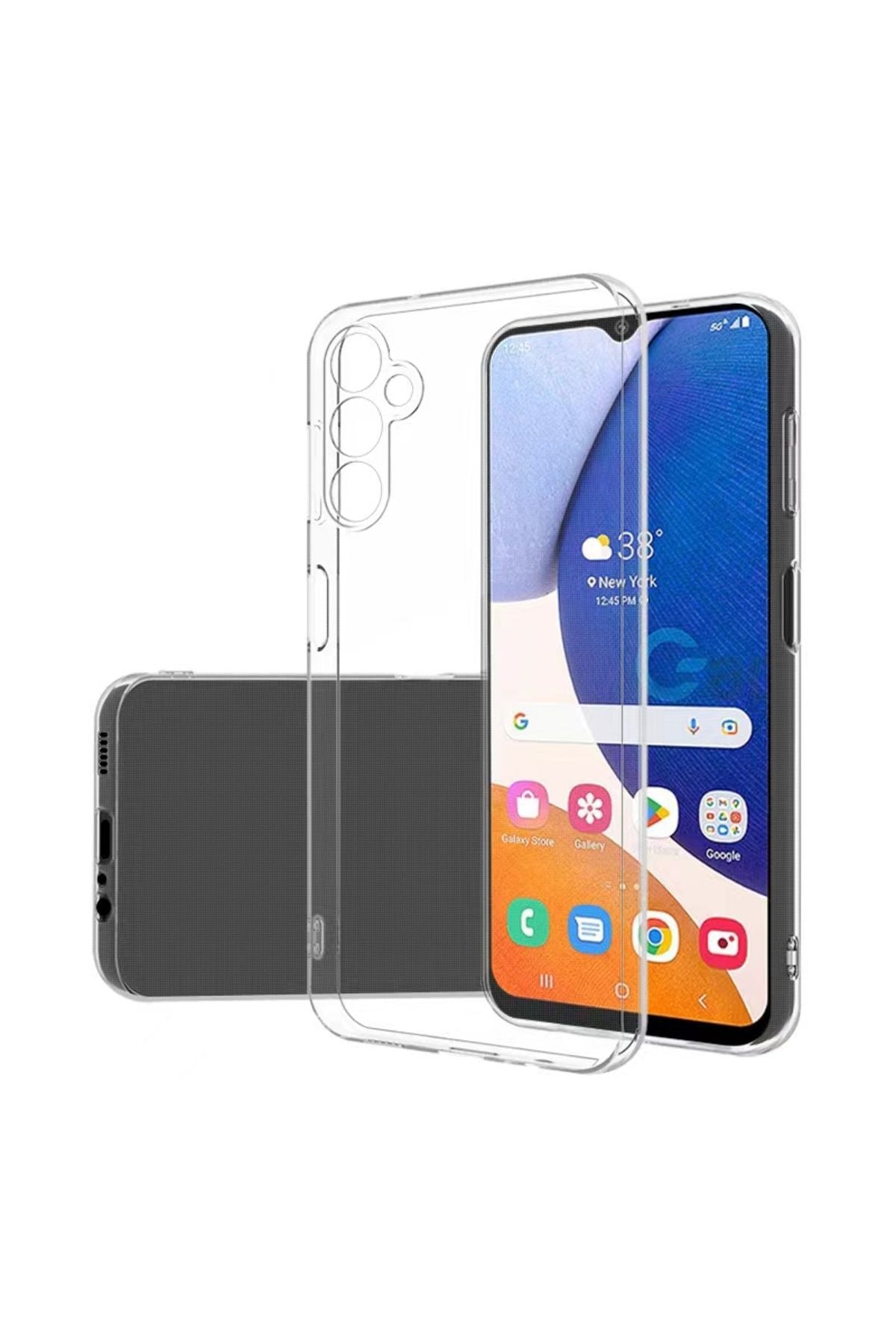 Galaxy A54 Kılıf Zore Süper Silikon Kapak - Renksiz