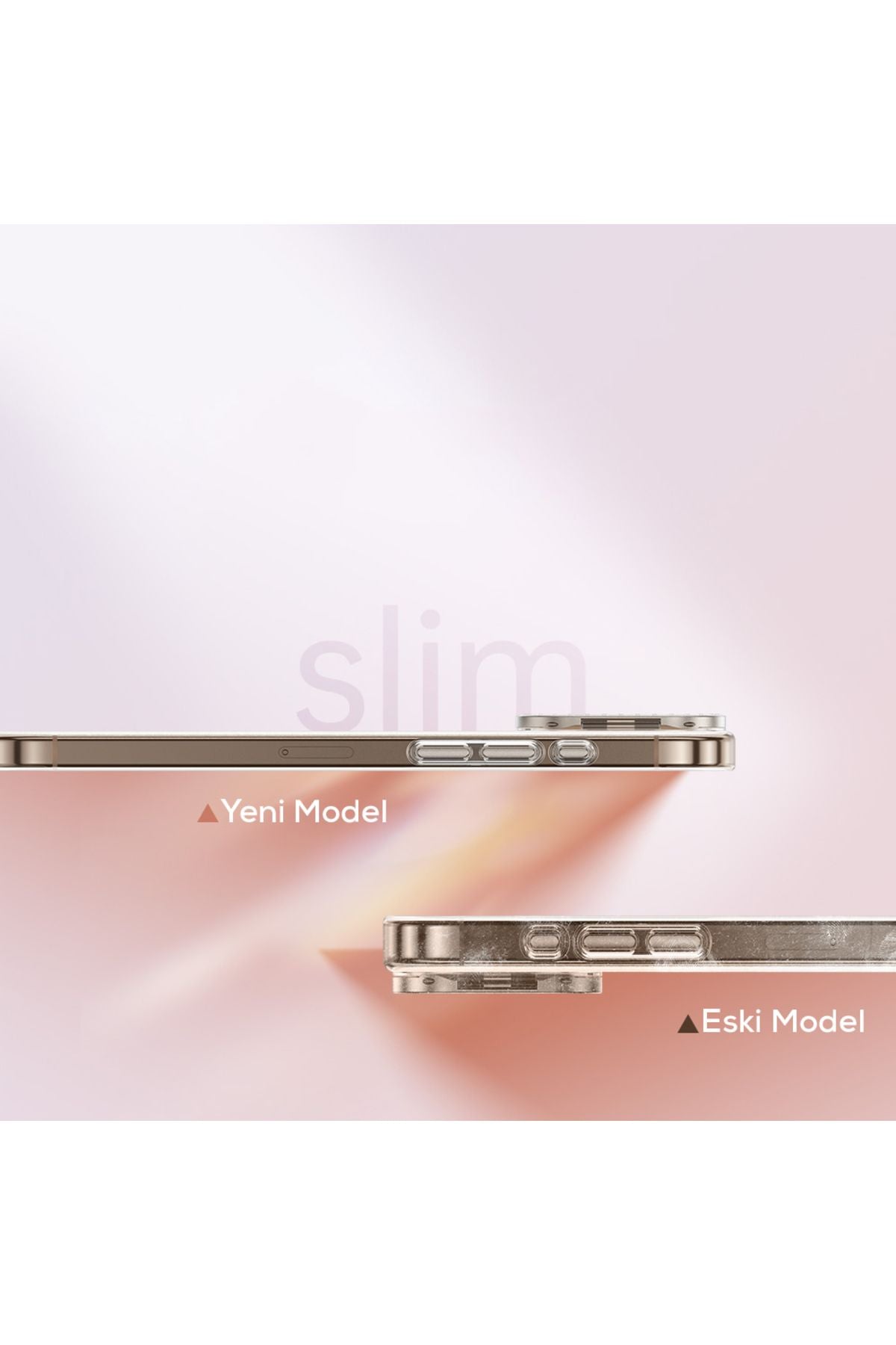 iPhone 16 Pro Uyumlu Kılıf Magsafe Şarj Özellikli Kamera Standlı Zore Estop Kapak - Şeffaf