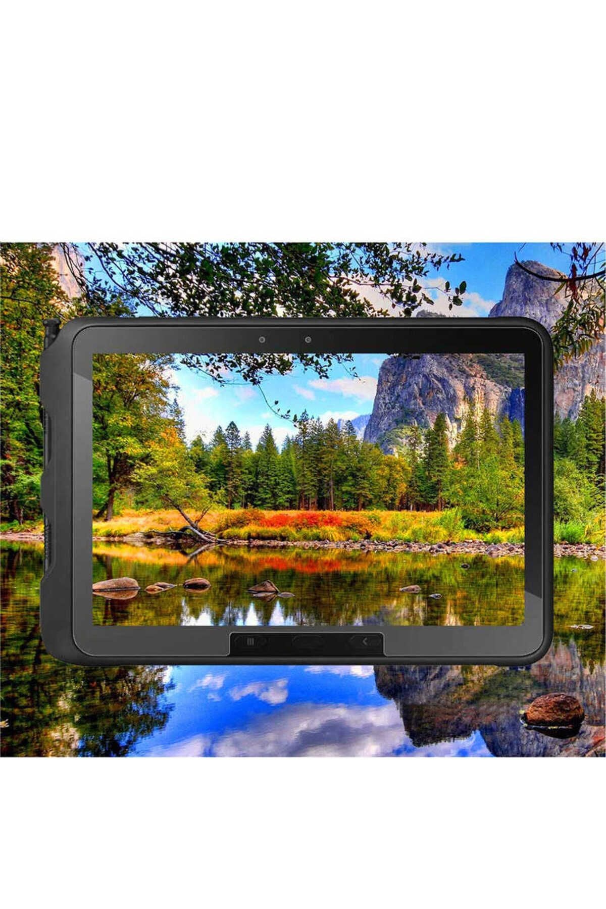 Galaxy Tab Active Pro T547 Uyumlu Zore Tablet Temperli Cam Ekran Koruyucu-Renksiz