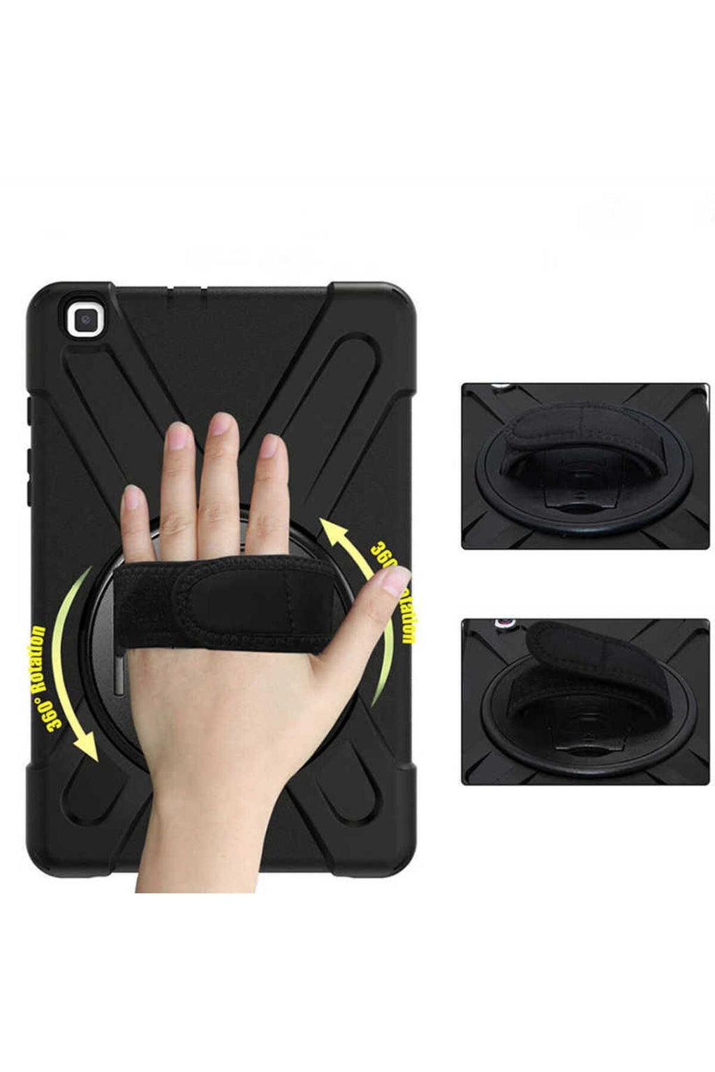 Galaxy T720 Tab S5E Zore Defender Tablet Silikon - Siyah