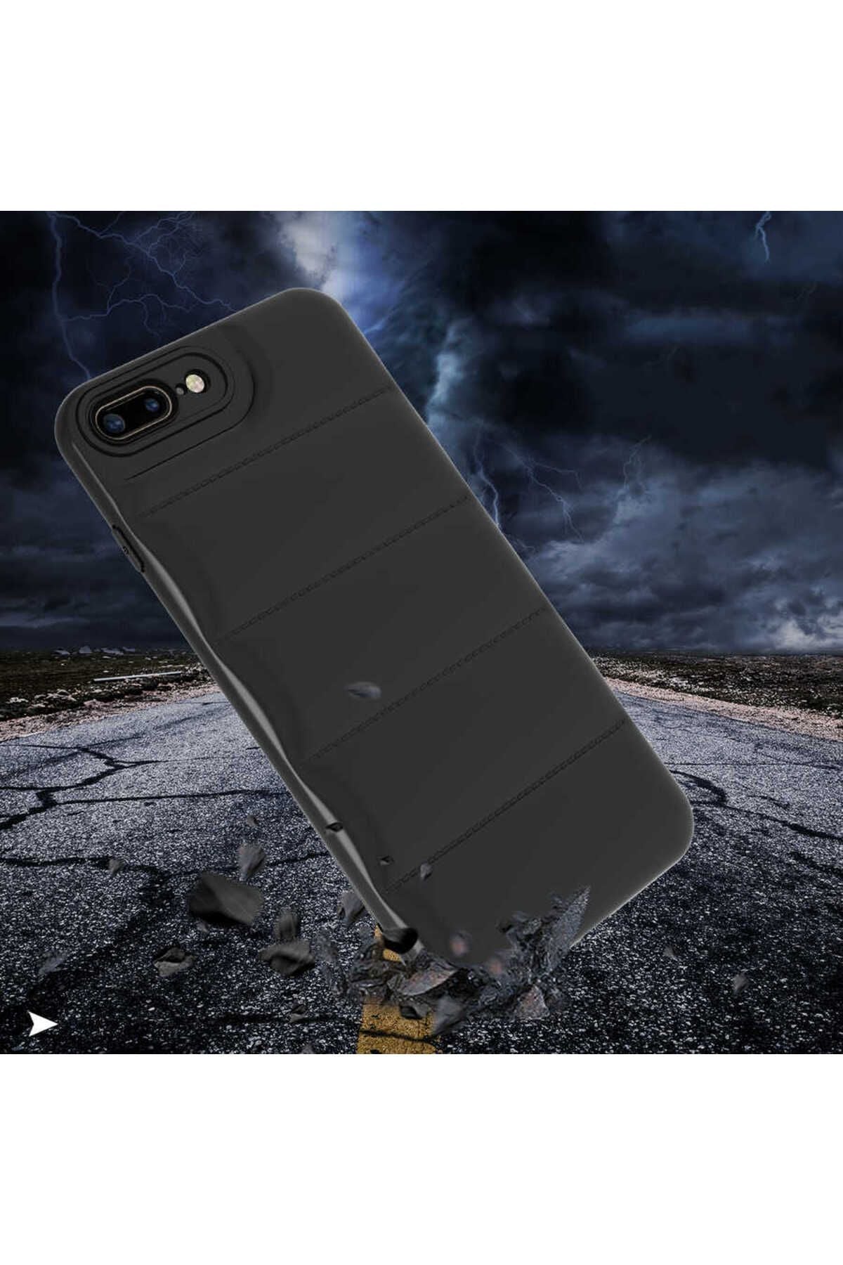 iPhone 8 Plus Kılıf Zore Kasis Kapak - Beyaz