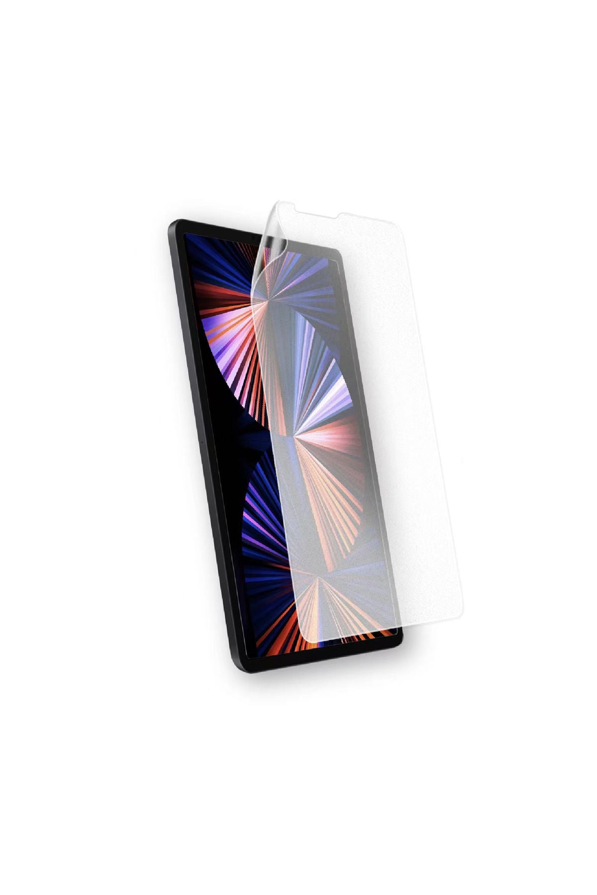 iPad Pro 12.9 2018 (3.Nesil) Kağıt Hisli Mat Uyumlu Davin Paper Like Tablet Ekran Koruyucu-Renksiz