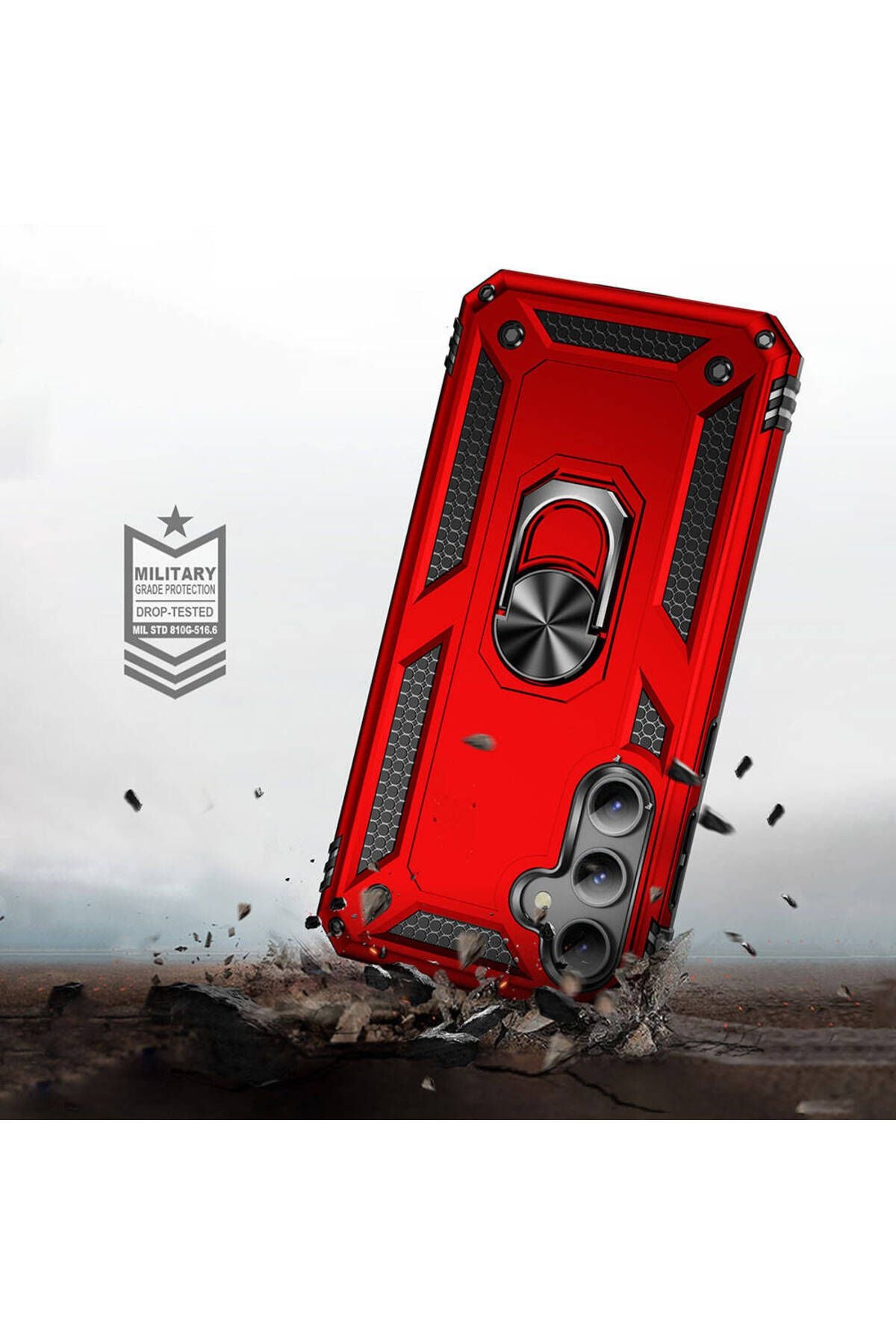 Galaxy S23 FE Uyumlu FRM Vega Kılıf-Mavi