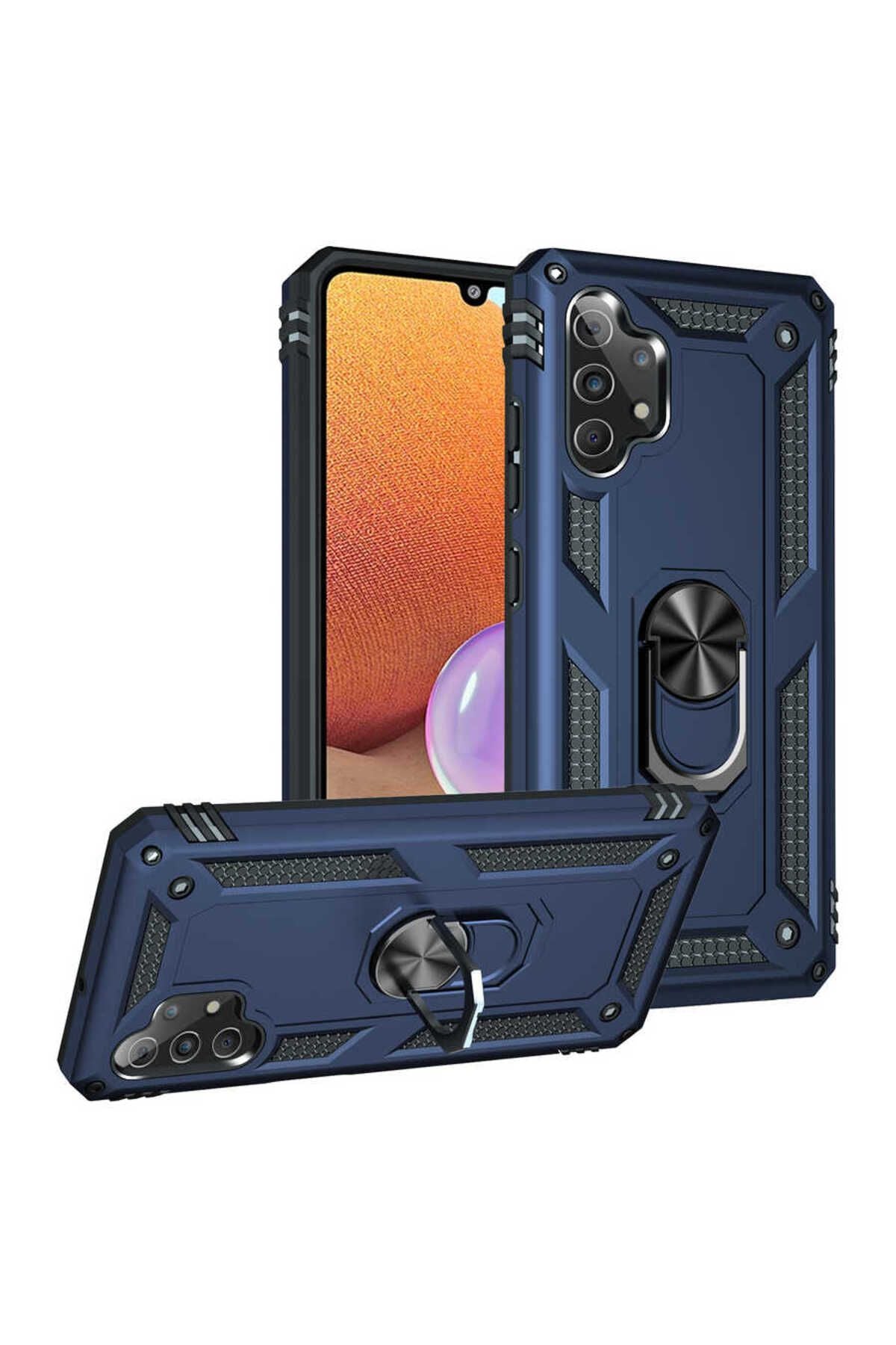 Galaxy A32 4G Kılıf Zore Vega Kapak - Kırmızı