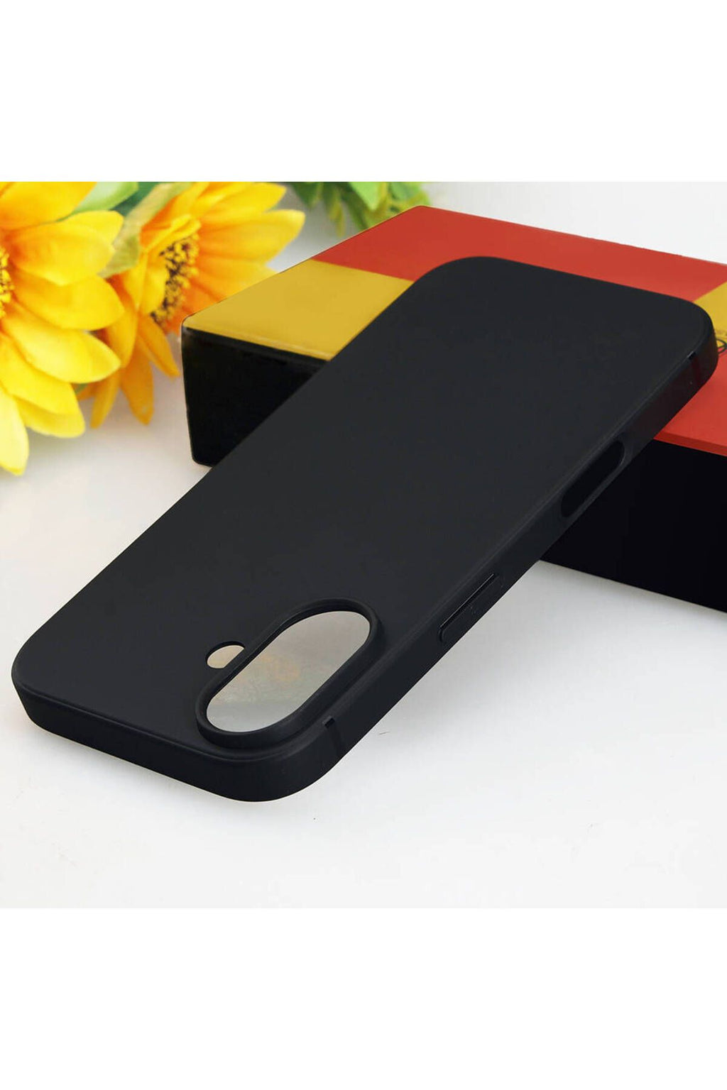 iPhone 16 Plus Kılıf Zore İmax Silikon - Siyah