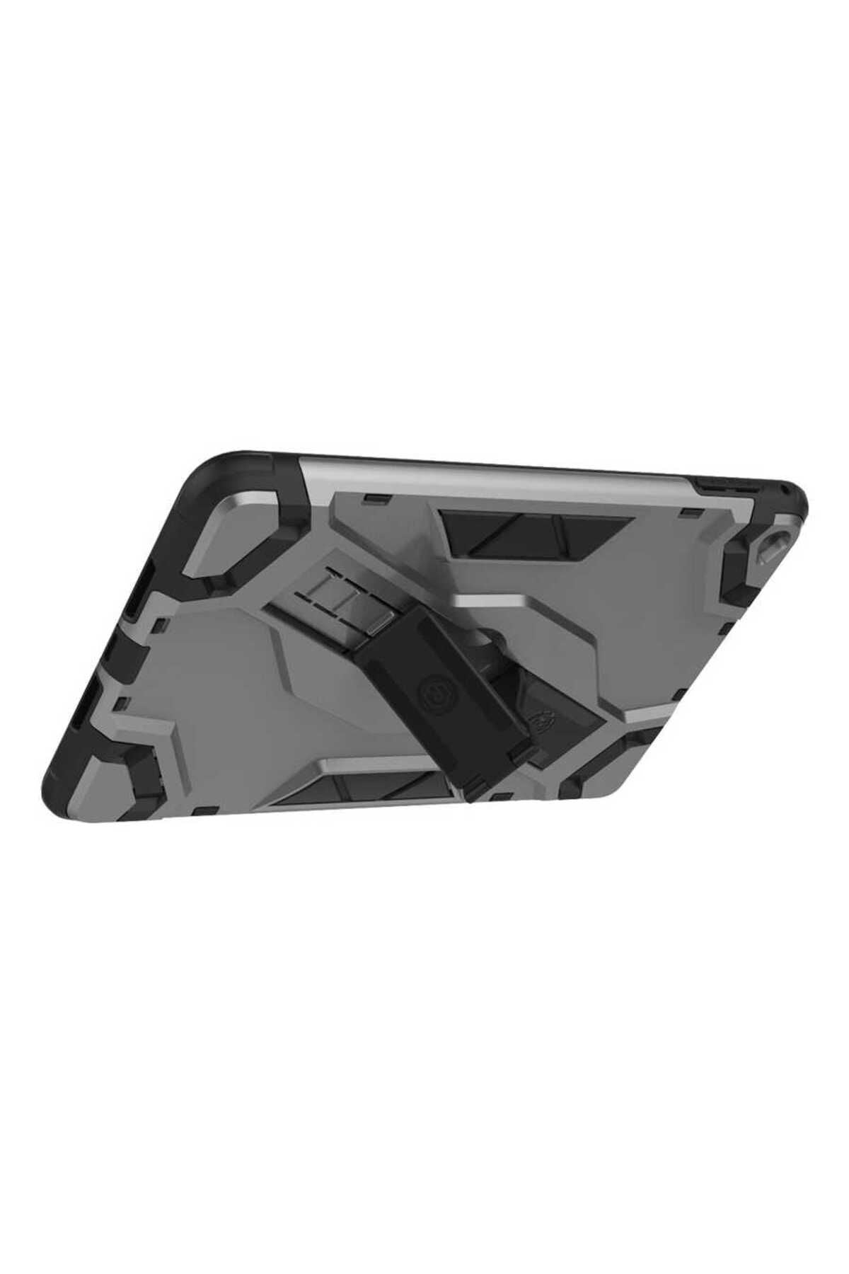 iPad Mini 5 Zore Defens Tablet Silikon - Siyah