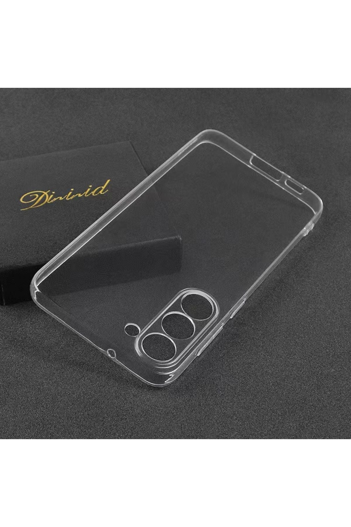 Galaxy S23 Uyumlu MKC Süper Silikon Kılıf-Renksiz