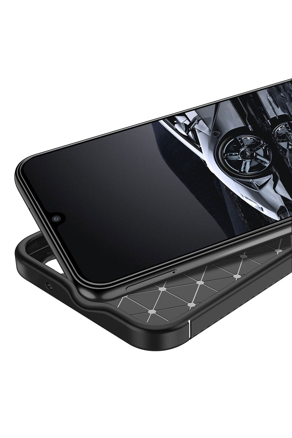 Galaxy A54 Kılıf Zore Negro Silikon Kapak - Siyah