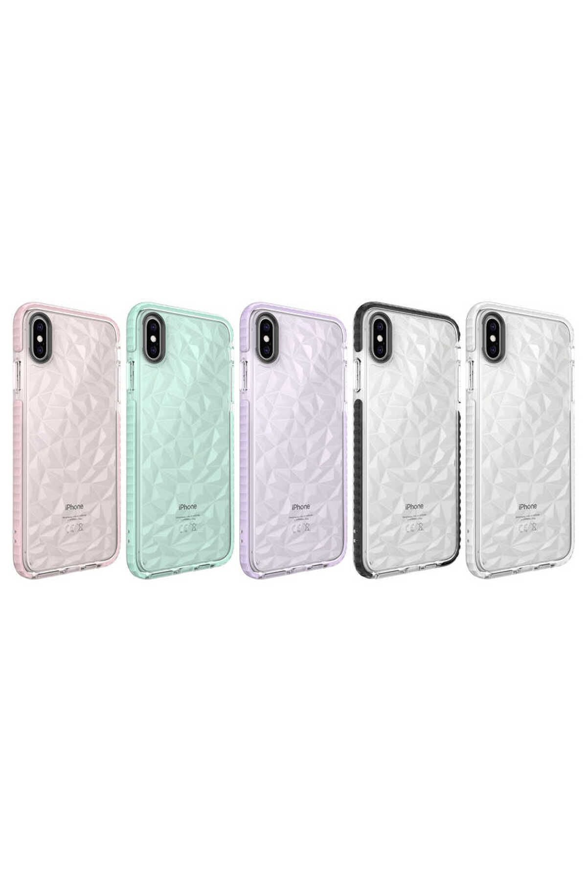 iPhone XS Max 6.5 Kılıf Zore Buzz Kapak - Yeşil