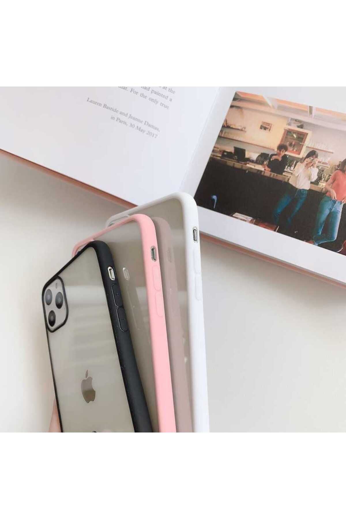 iPhone SE 2022 Uyumlu Zore Endi Kılıf-Pembe