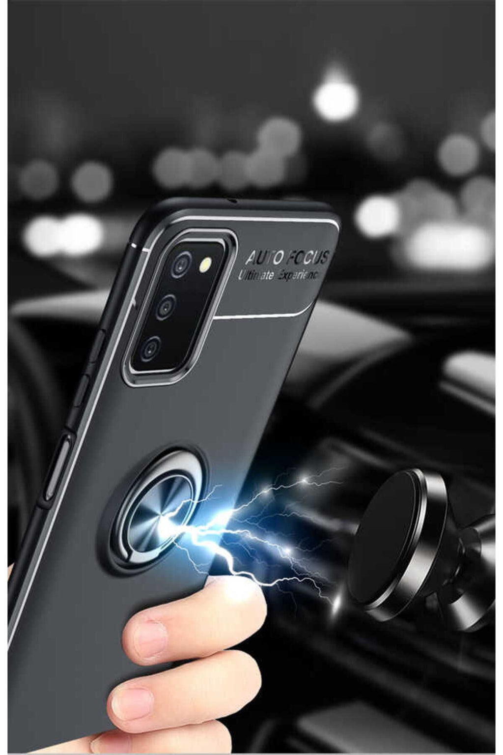 Galaxy A03s Kılıf GLLP Ravel Silikon Kapak - Kırmızı