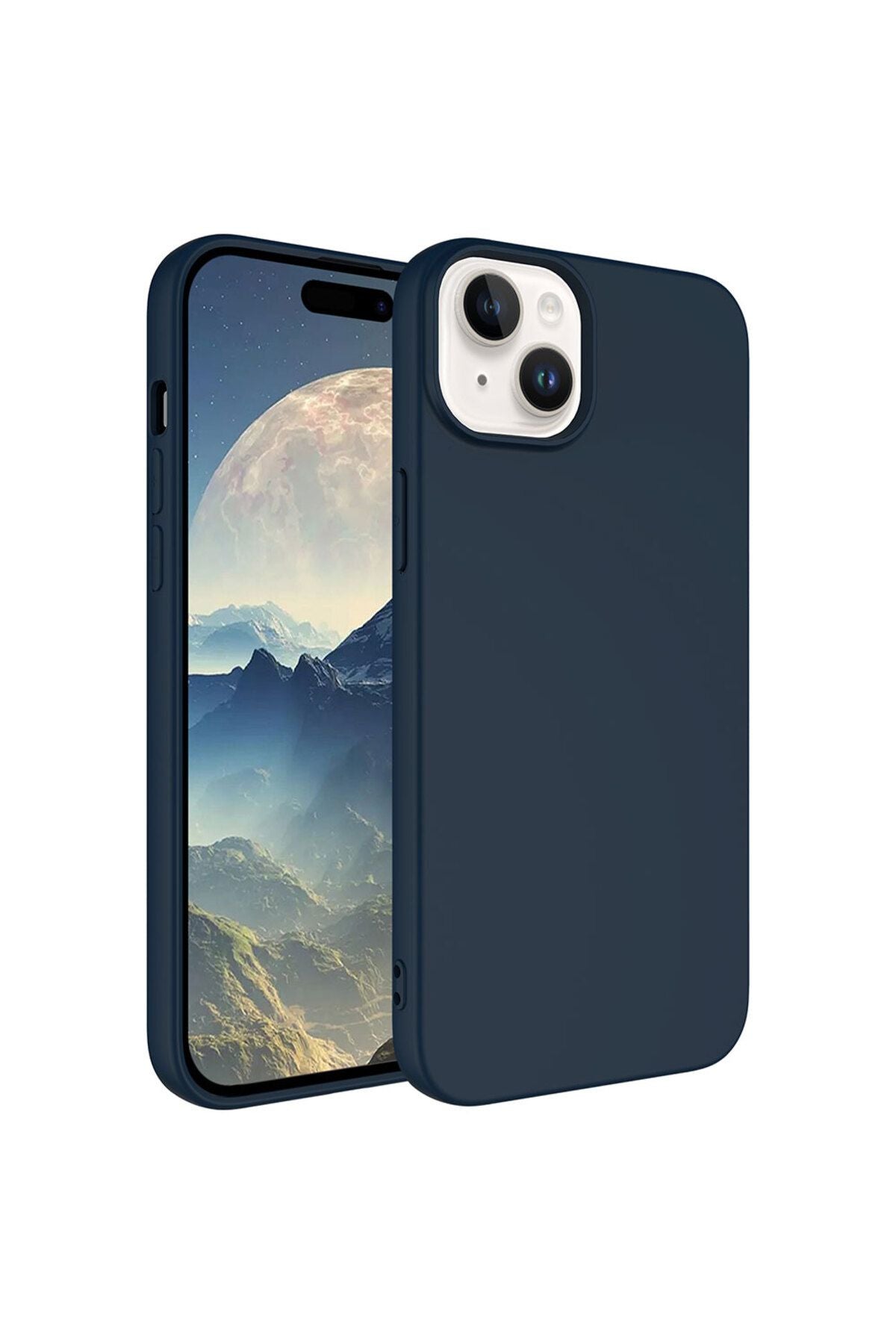 iPhone 15 Plus Uyumlu Zore LSR Lansman Kılıf-Lacivert