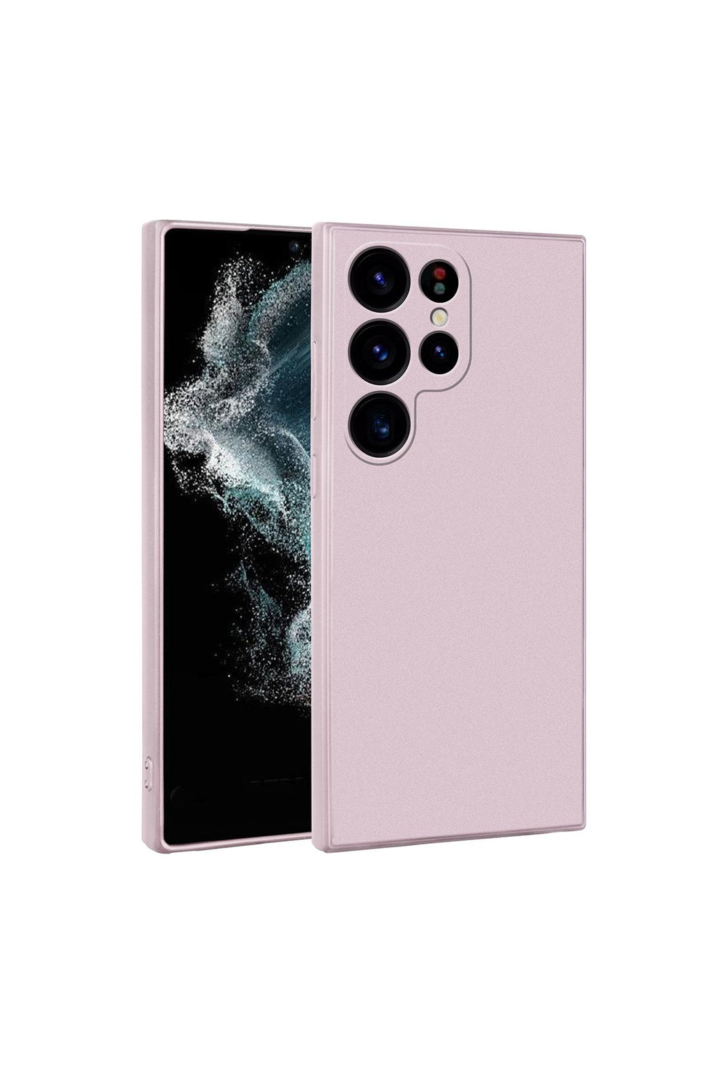 Galaxy S23 Ultra Uyumlu Zore Premier Silikon Kılıf-Rose Gold