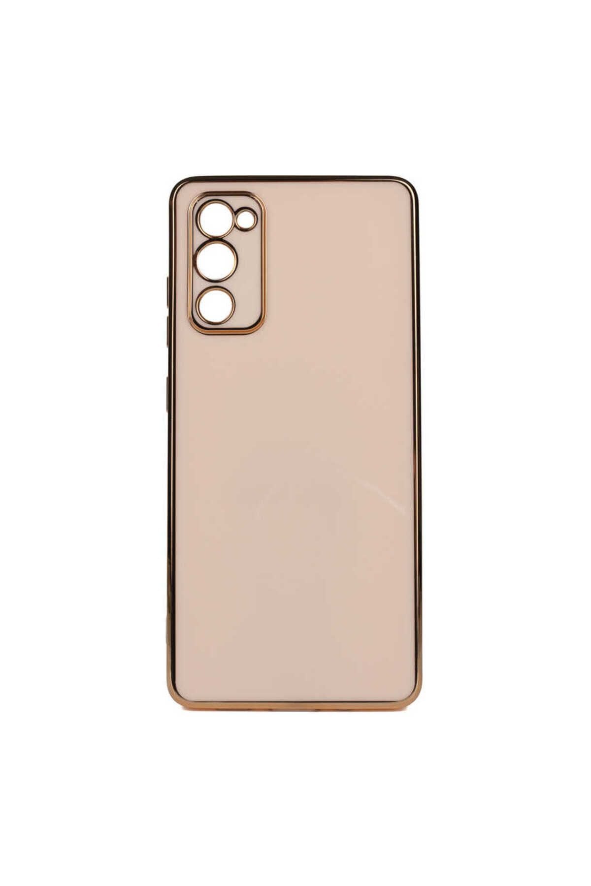 Galaxy A03S Kılıf Zore Bark Kapak - Rose Gold